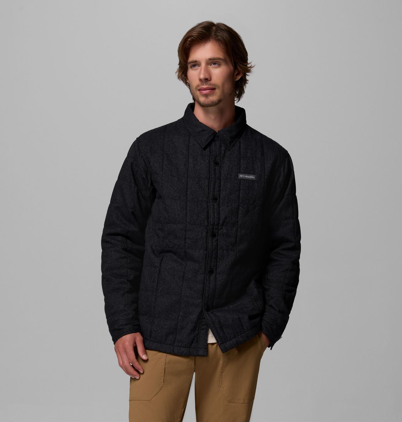 Manteau-chemise matelassé Landroamer™ pour hommes 5