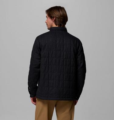 Veste Chemise Matelassée Landroamer Homme, Color: Black, image 11