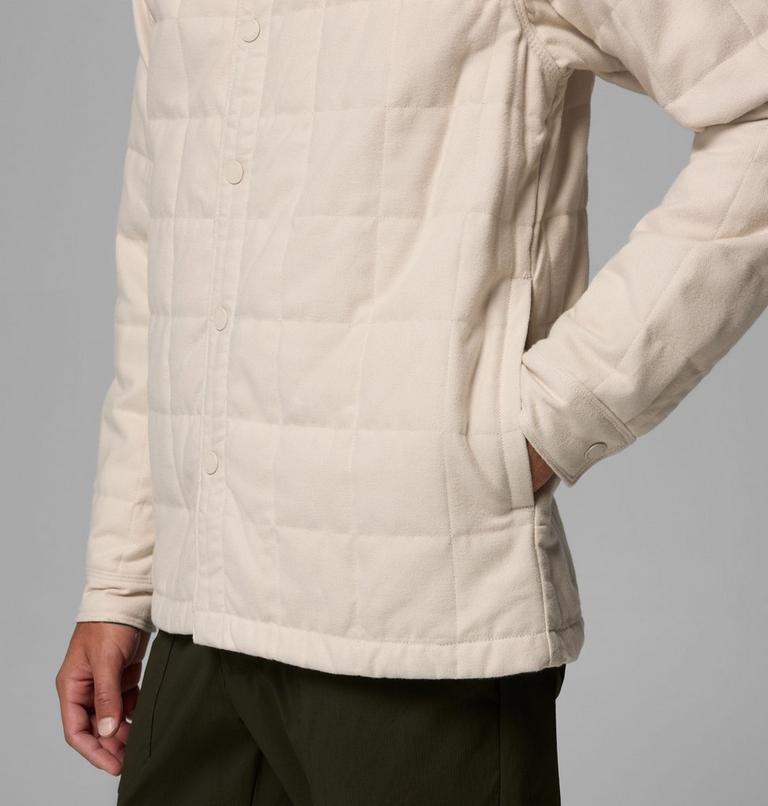 Men's Landroamer Quilted Shirt Jacket, Color: Dark Stone, image 7