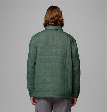 Veste Chemise Matelassée Landroamer Homme, Color: Rain Forest, image 3