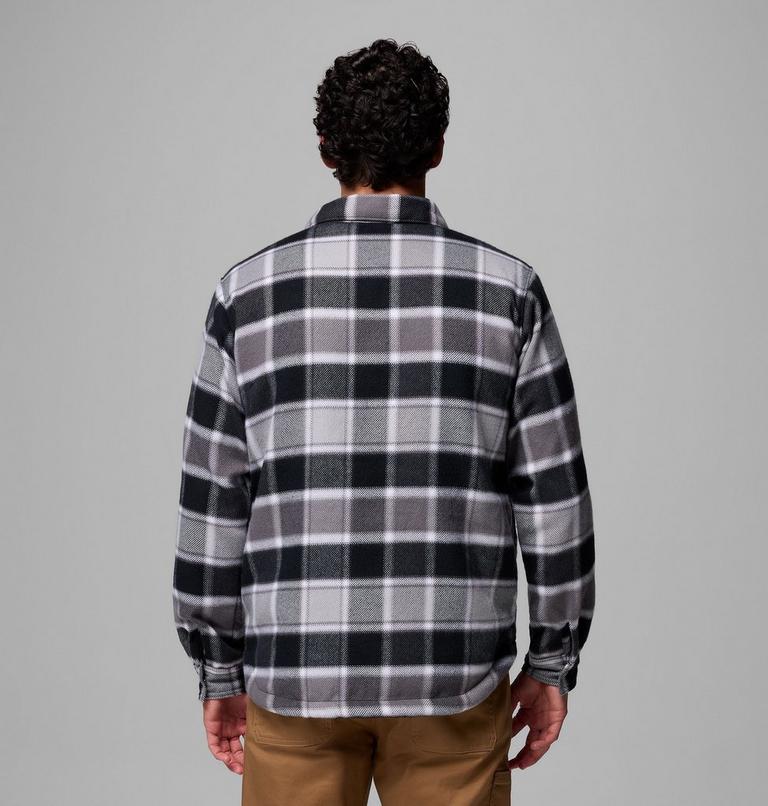 Men's Windward II Shirt Jacket, Color: Black Trapper Windowpane, image 3