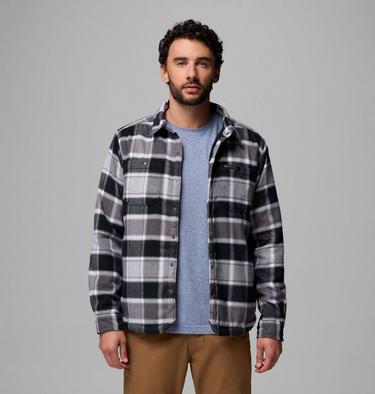 Men's Windward II Shirt Jacket, Color: Black Trapper Windowpane, image 5