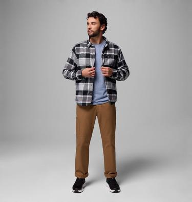 Men's Windward II Shirt Jacket, Color: Black Trapper Windowpane, image 6