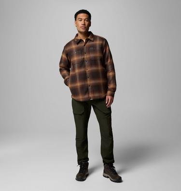 Men's Windward II Shirt Jacket, Color: Tobacco Blurred Ombre, image 4