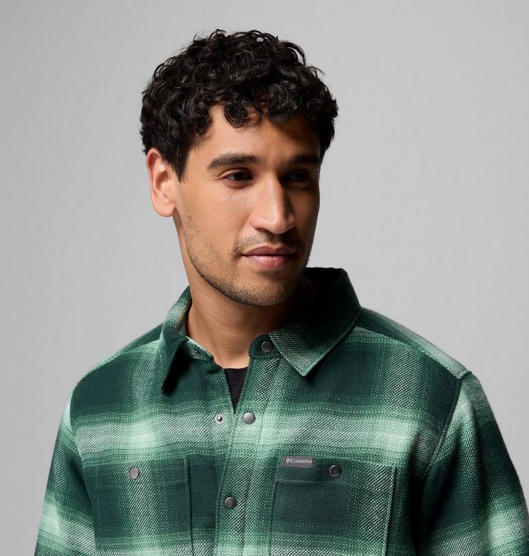 Sobrecamisa Windward II para hombre, Color: Rain Forest Blurred Ombre, image 6