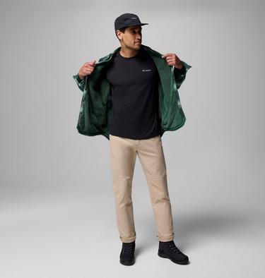 Men's Windward II Shirt Jacket, Color: Rain Forest Blurred Ombre, image 10