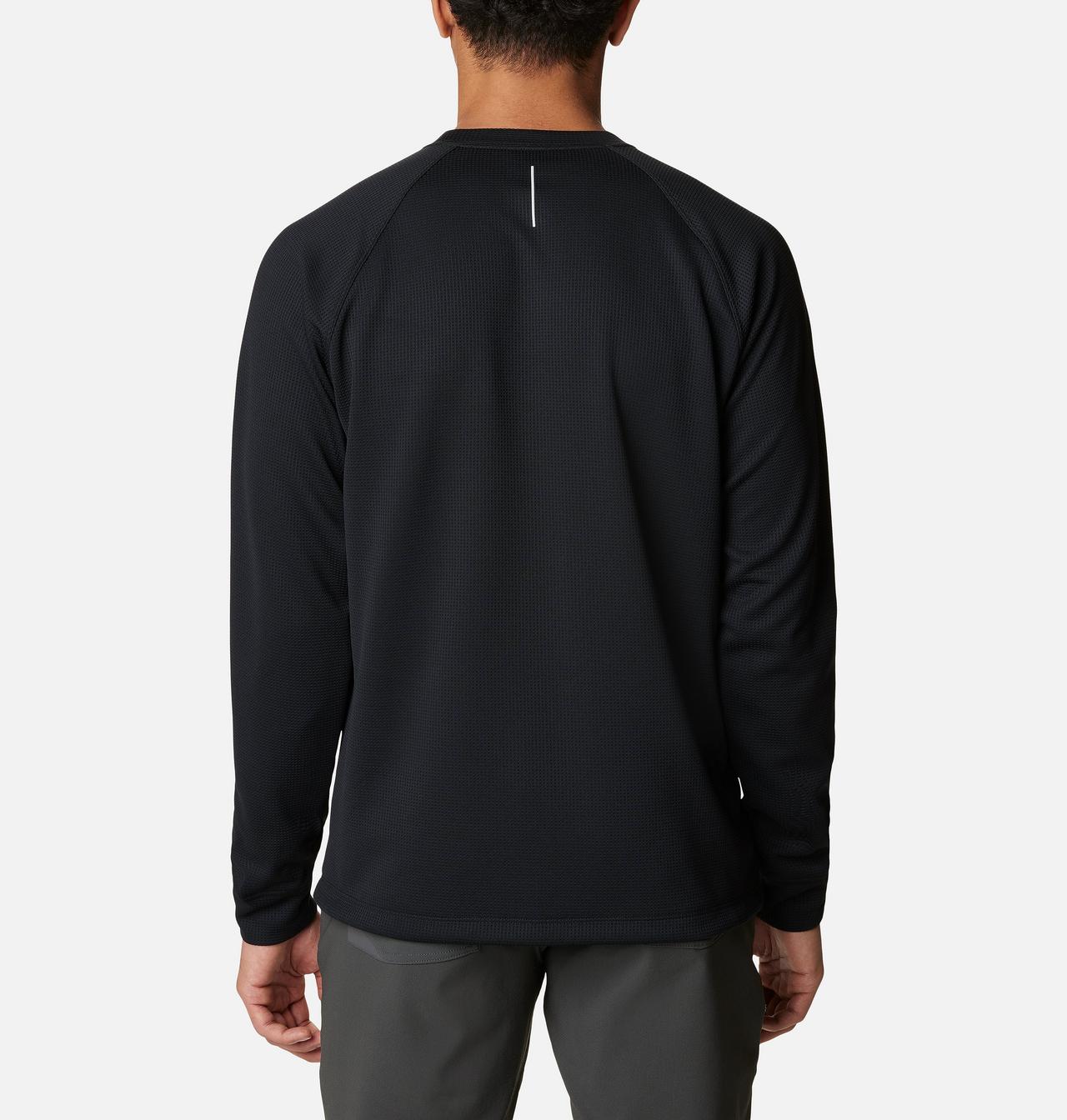 Men's Black Mesa™ Waffle Knit Crew 2