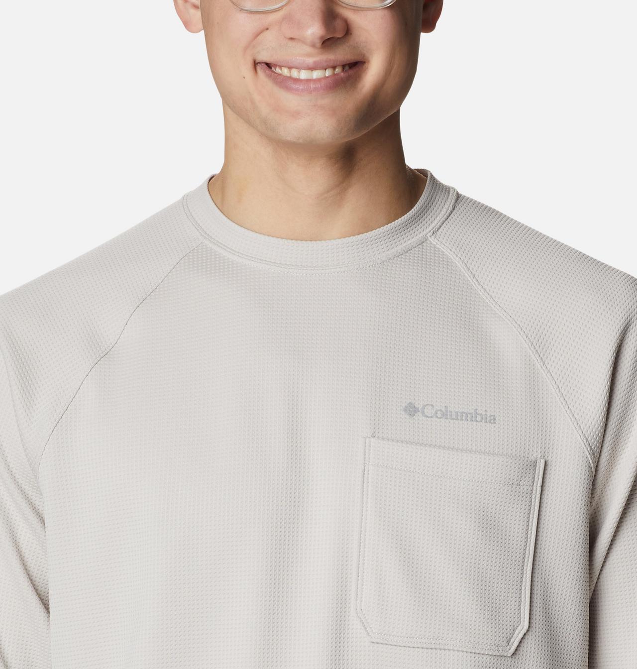 Men's Black Mesa™ Waffle Knit Crew 4