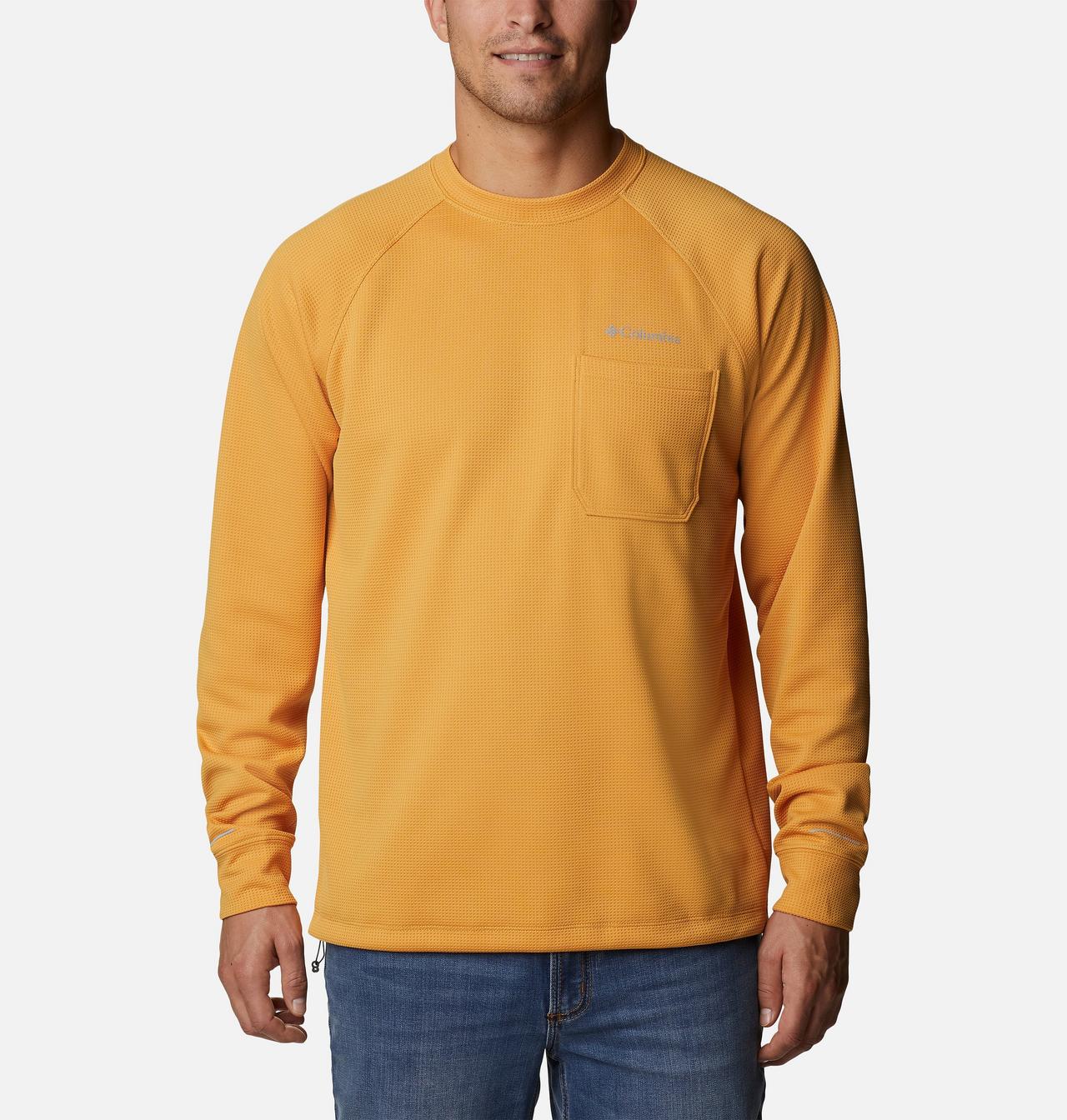 Men's Black Mesa™ Waffle Knit Crew 1