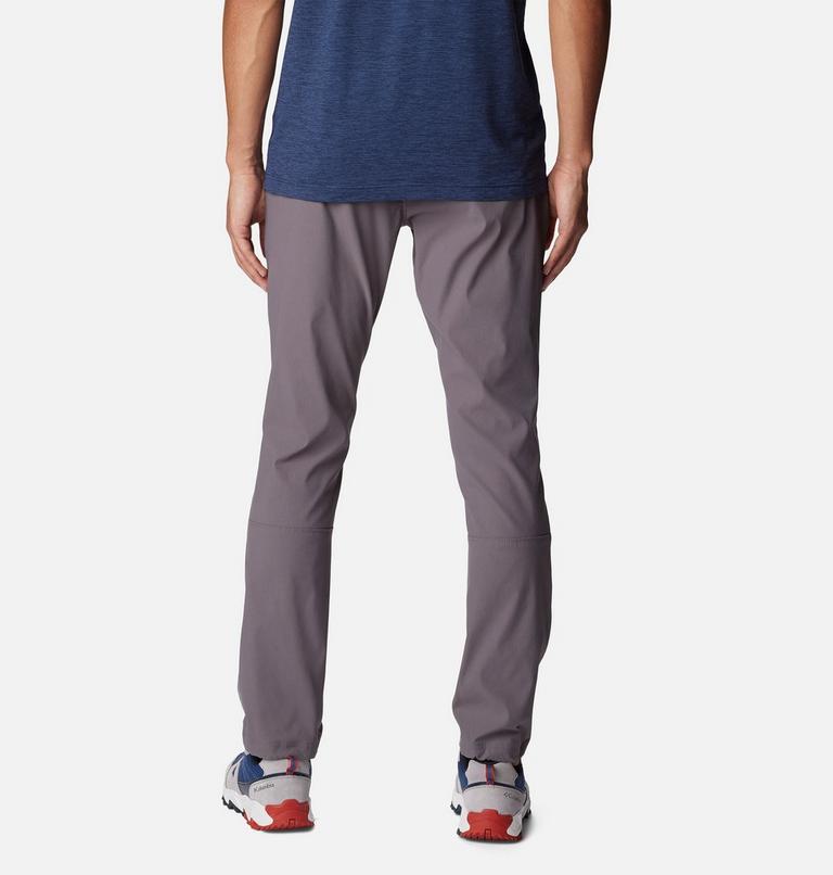 Men's Black Mesa Woven Pants, Color: City Grey, image 2