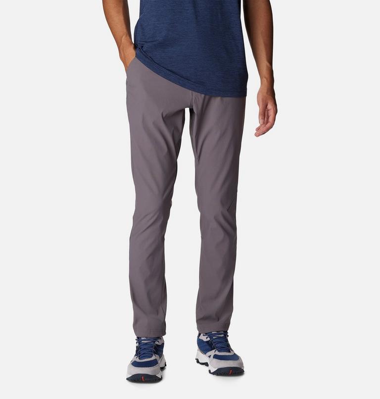 Men's Black Mesa Woven Pants, Color: City Grey, image 1