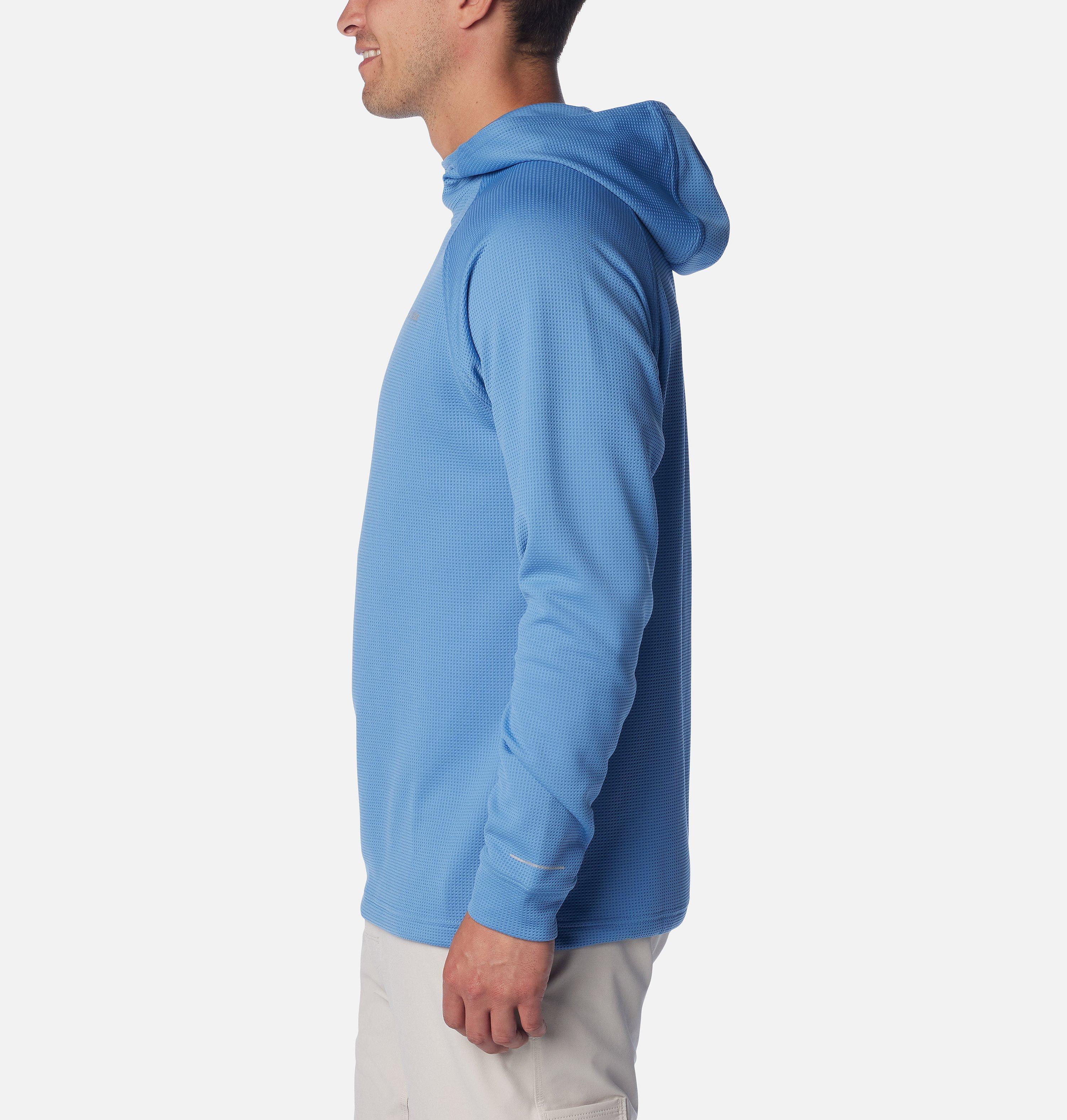 Men's Black Mesa Waffle Knit Hoodie 3