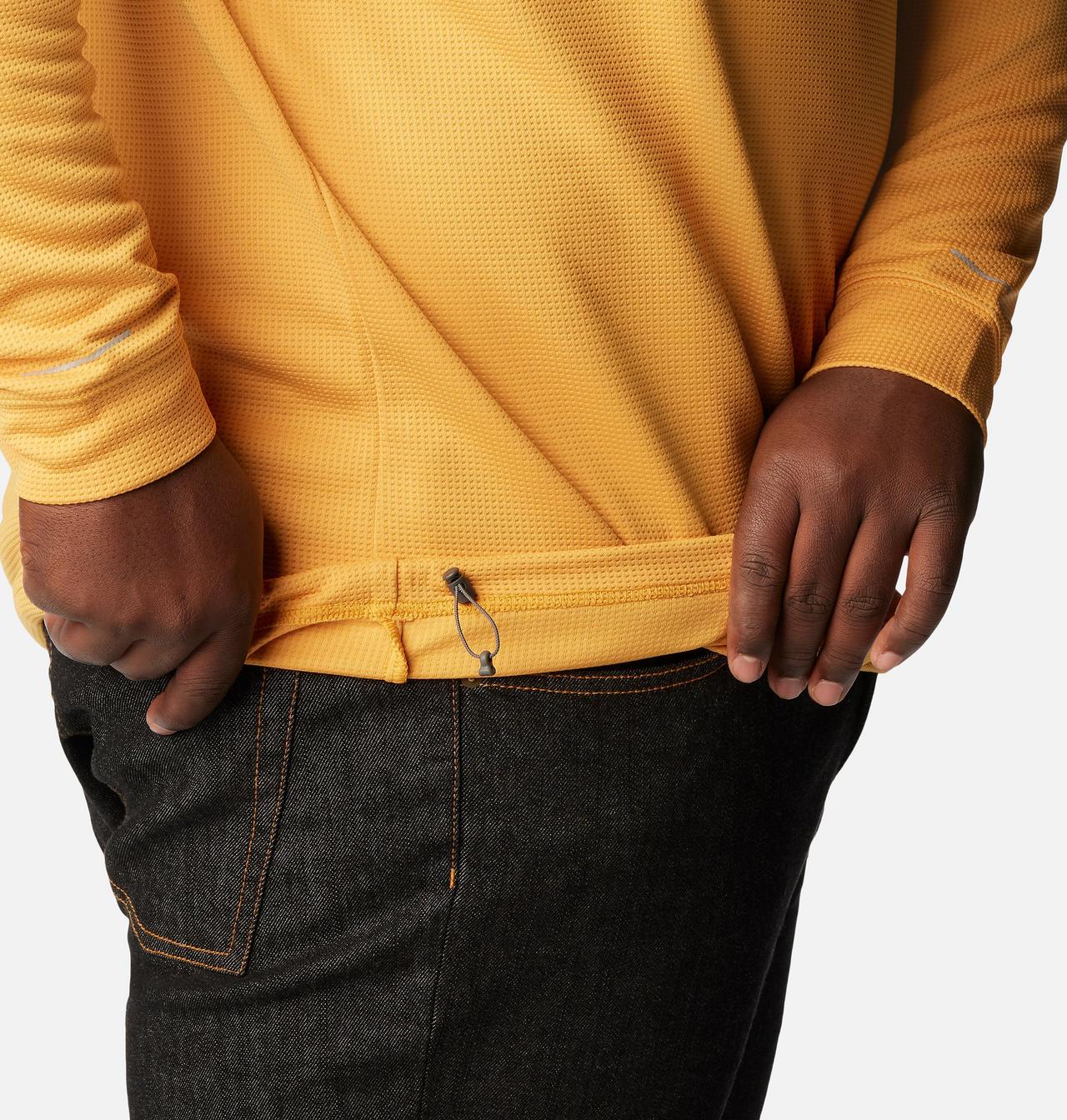 Men's Black Mesa™ Waffle Knit Hoodie - Big 6