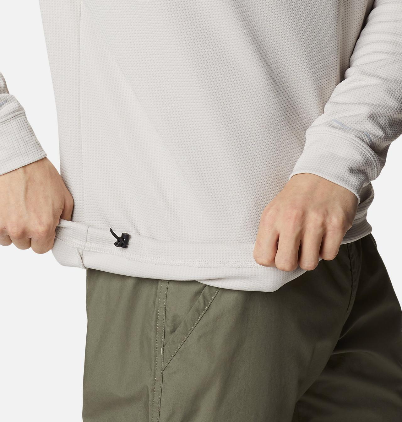 Men's Black Mesa™ Waffle Knit Hoodie - Tall 6