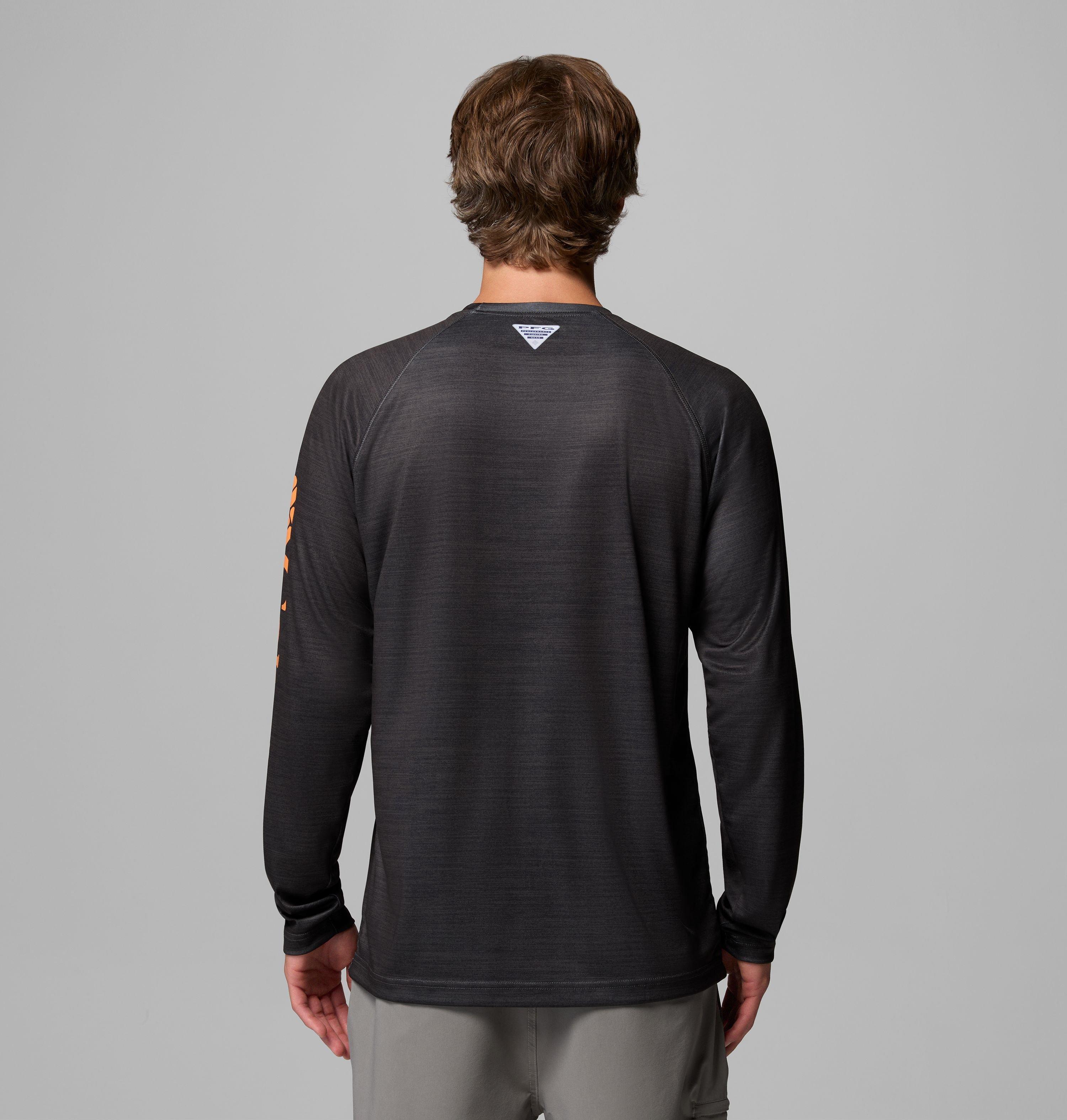 Men's Collegiate PFG Terminal Tackle Heather Long Sleeve Shirt