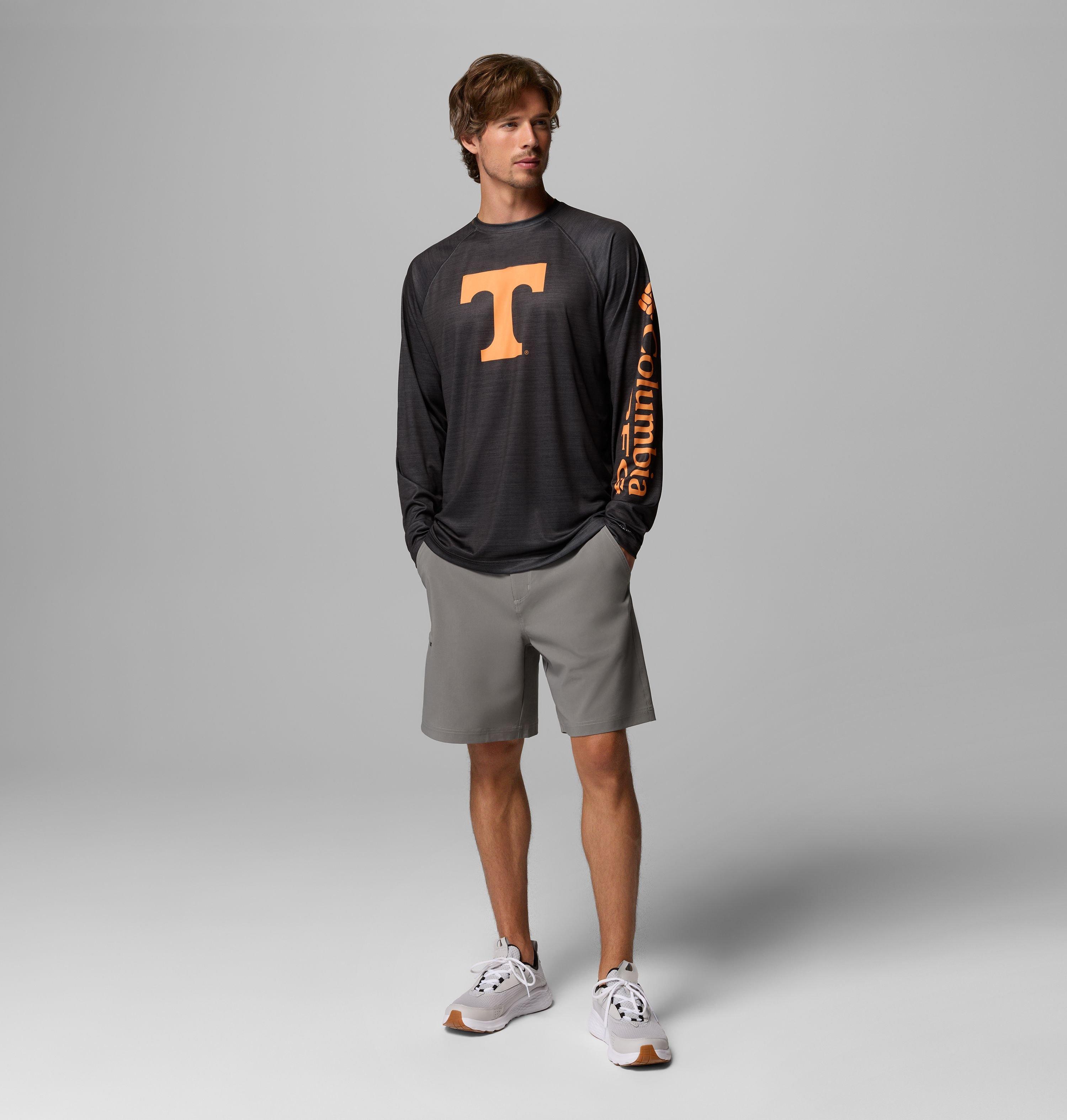 Men's Collegiate PFG Terminal Tackle Heather Long Sleeve Shirt