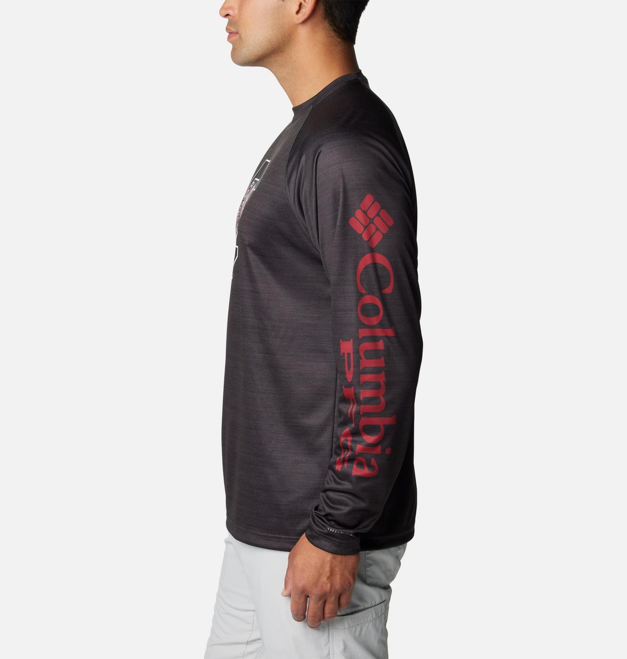 Men's Collegiate PFG Terminal Tackle™ Heather Long Sleeve Shirt | 012 | L 3