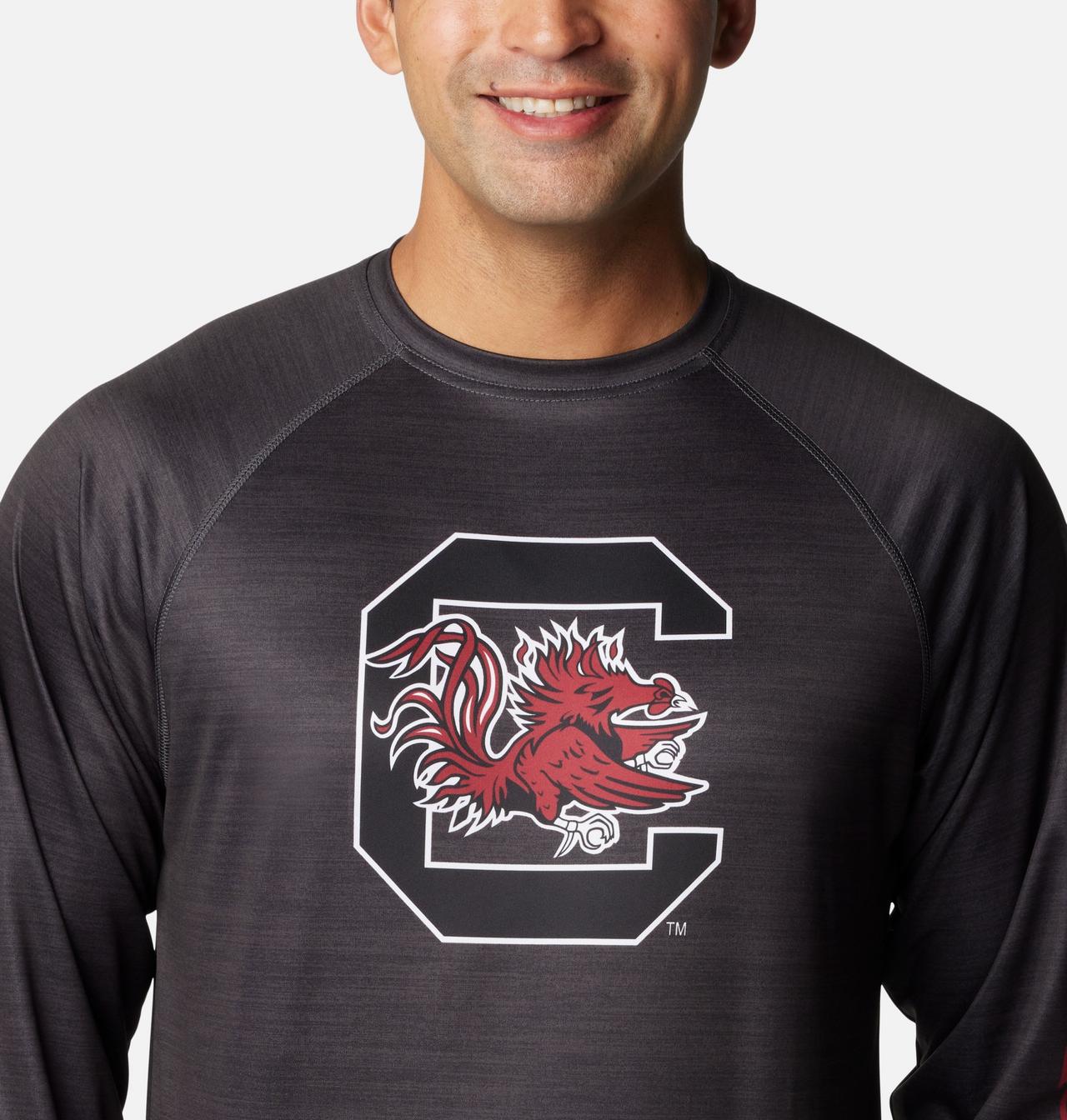 Men's Collegiate PFG Terminal Tackle™ Heather Long Sleeve Shirt | 012 | L 4