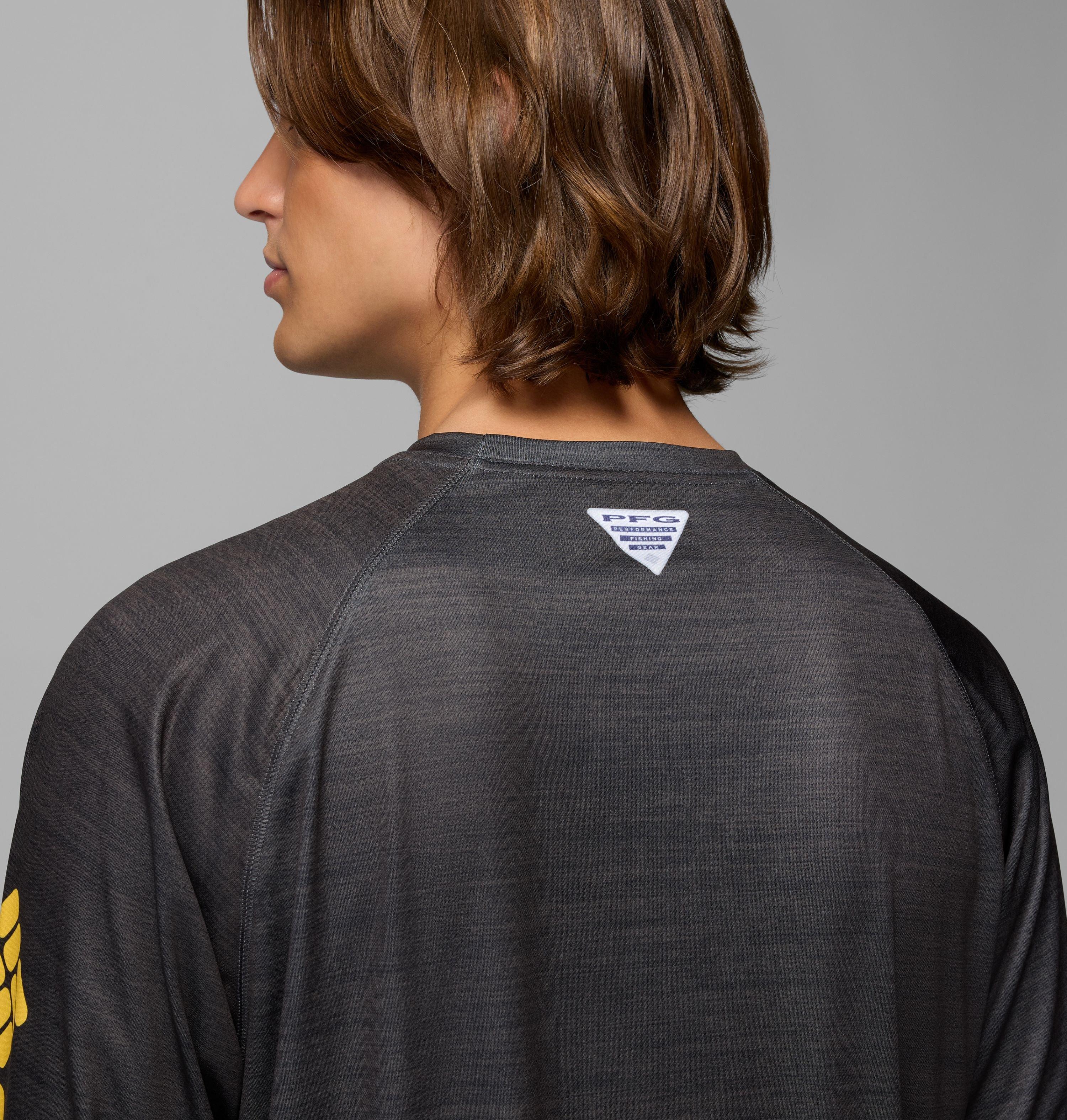 Men's Collegiate PFG Terminal Tackle Heather Long Sleeve Shirt - LSU 6