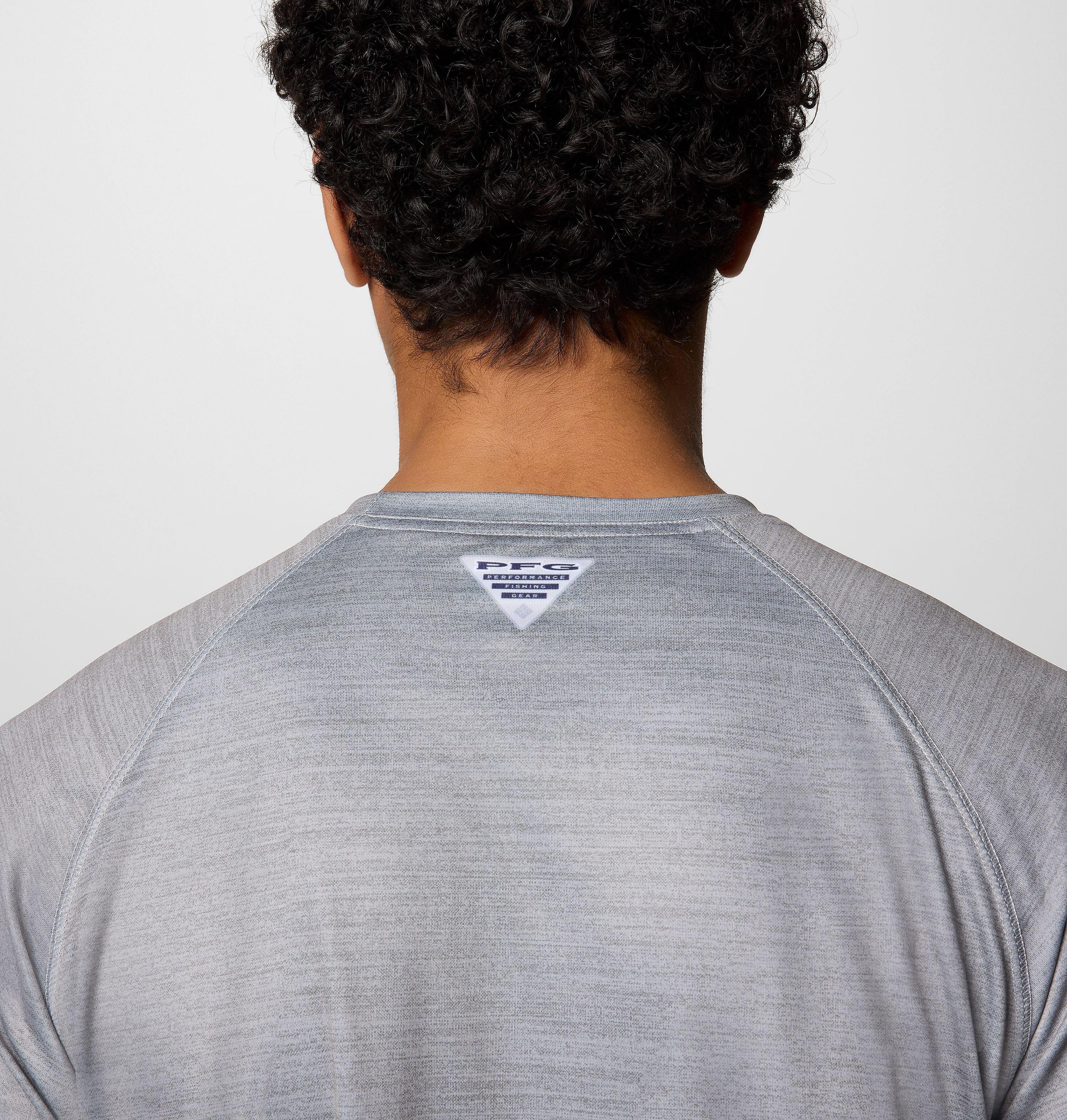 Men's Collegiate PFG Terminal Tackle™ Heather Long Sleeve Shirt | 025 | S 5