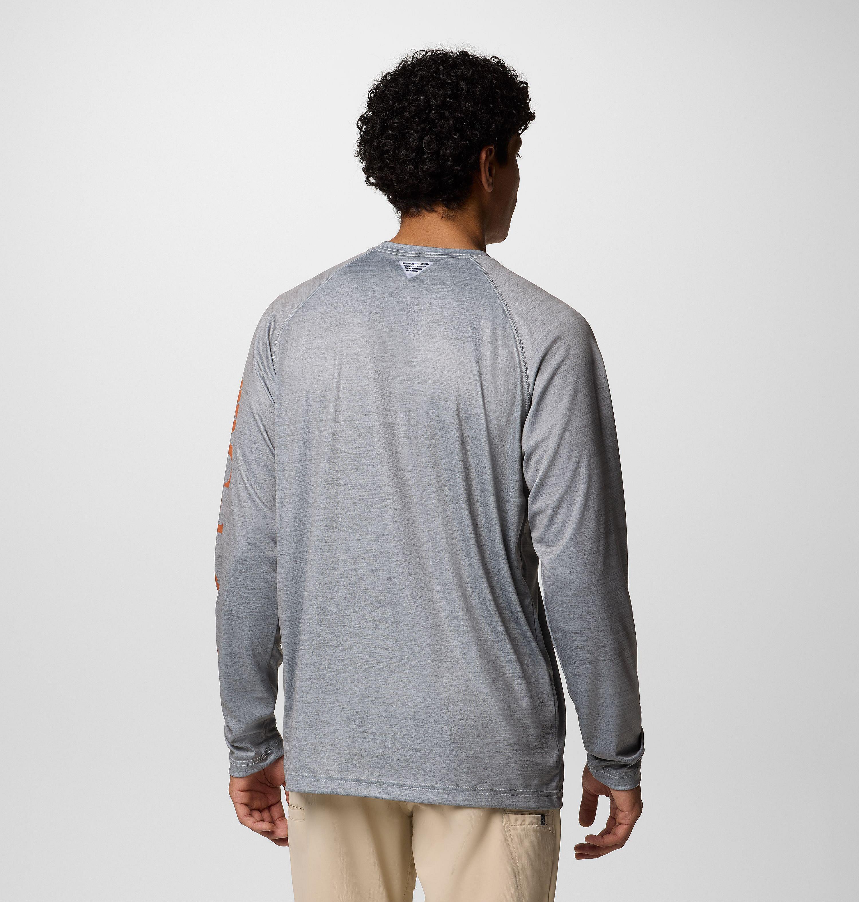 Men's Collegiate PFG Terminal Tackle™ Heather Long Sleeve Shirt | 025 | S 2