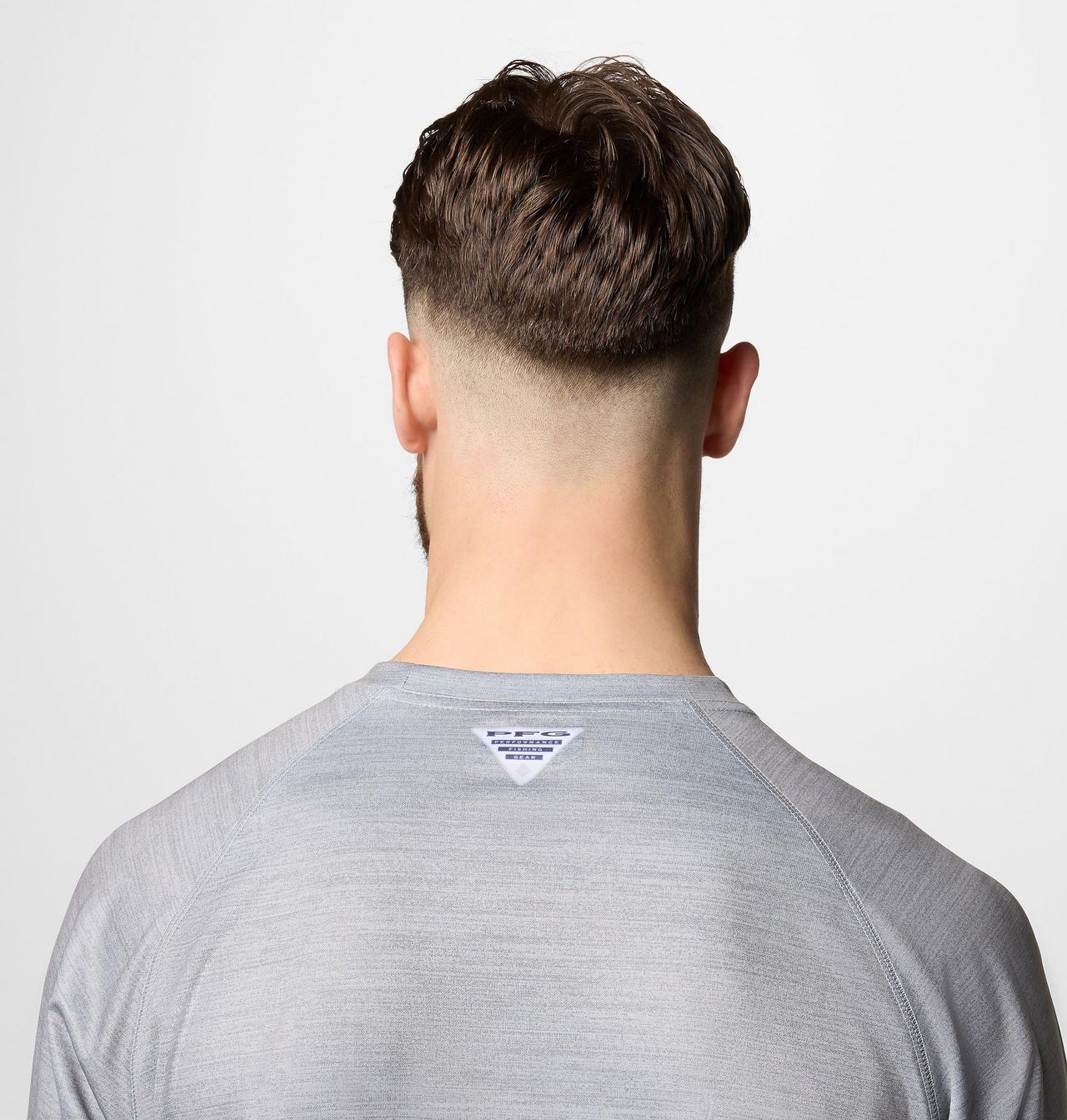Men's Collegiate PFG Terminal Tackle™ Heather Long Sleeve Shirt | 026 | S 5