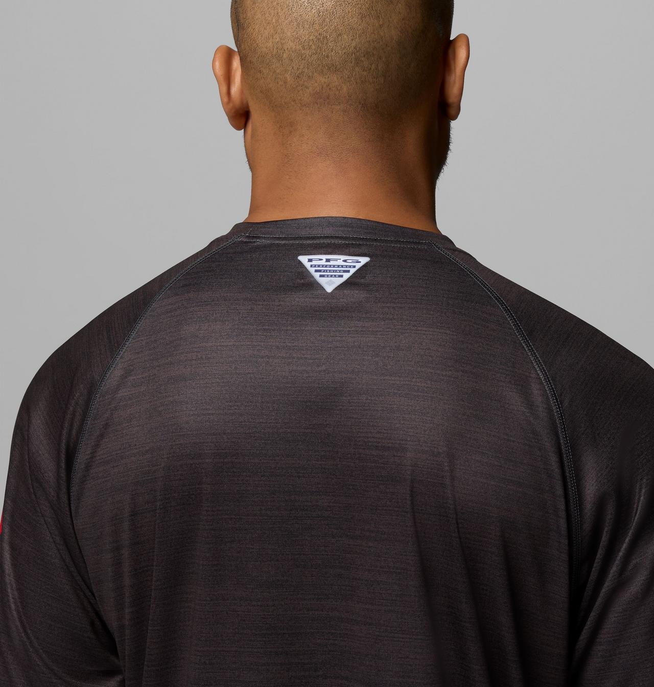 Men's Collegiate PFG Terminal Tackle Heather Long Sleeve Shirt - Ohio State 6