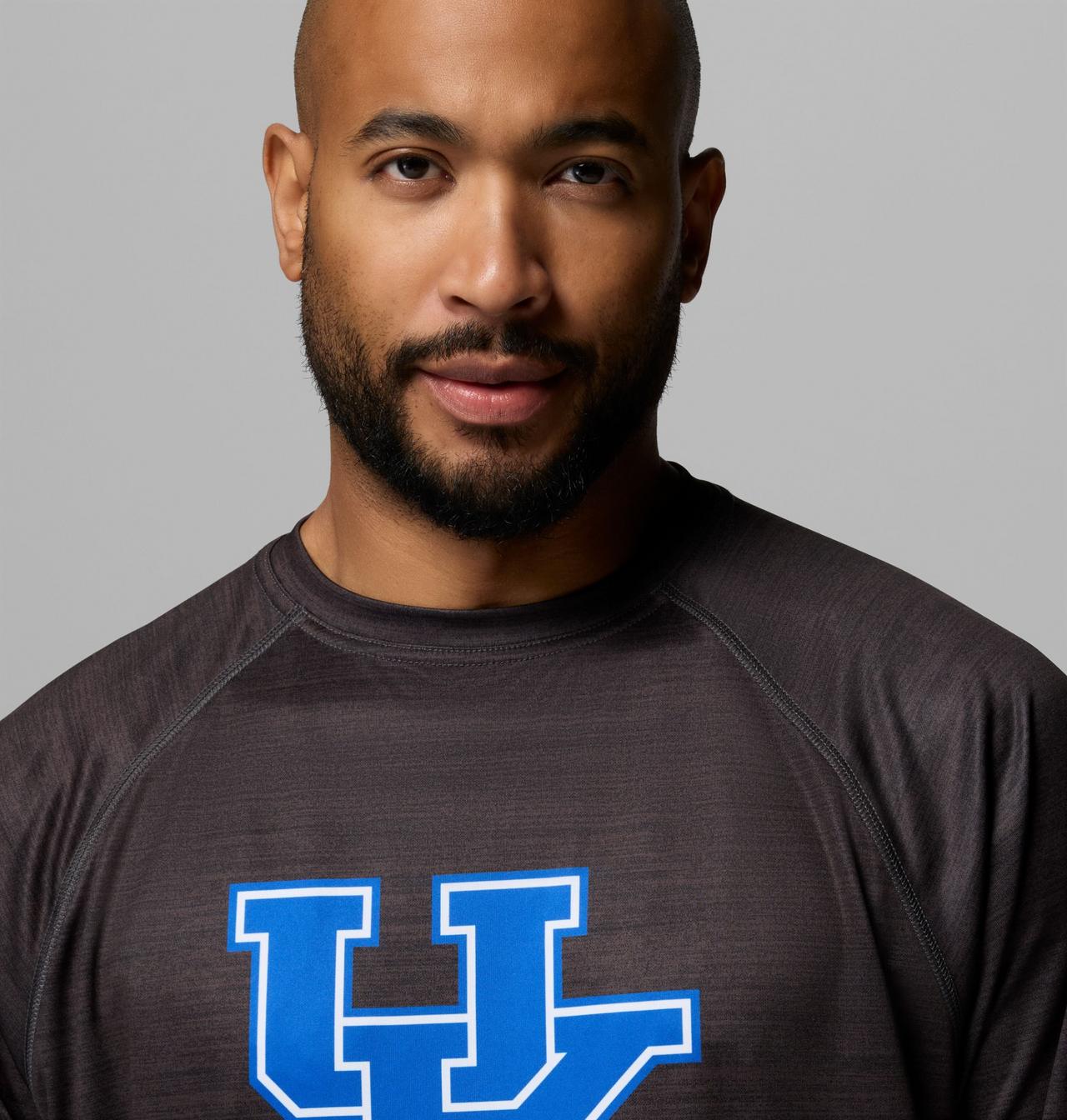 Men's Collegiate PFG Terminal Tackle™ Heather Long Sleeve Shirt - Kentucky 5