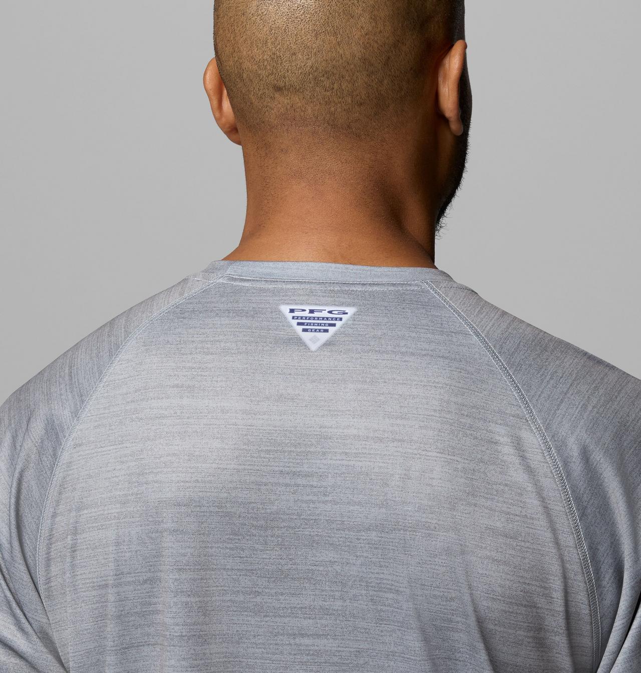 Men's Collegiate PFG Terminal Tackle™ Heather Long Sleeve Shirt | 043 | M 6