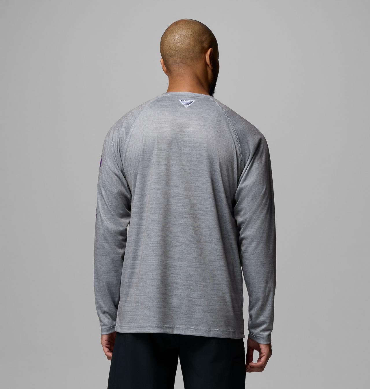Men's Collegiate PFG Terminal Tackle™ Heather Long Sleeve Shirt | 043 | M 3
