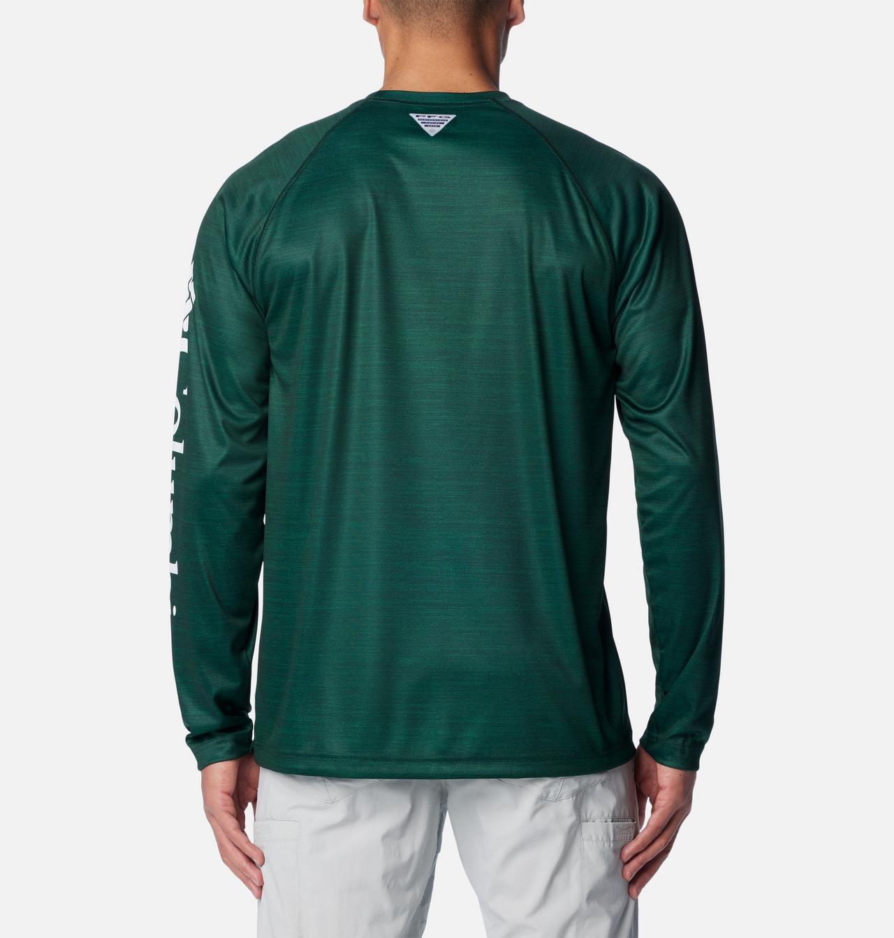 Men's Collegiate PFG Terminal Tackle Heather Long Sleeve Shirt - Michigan State 2