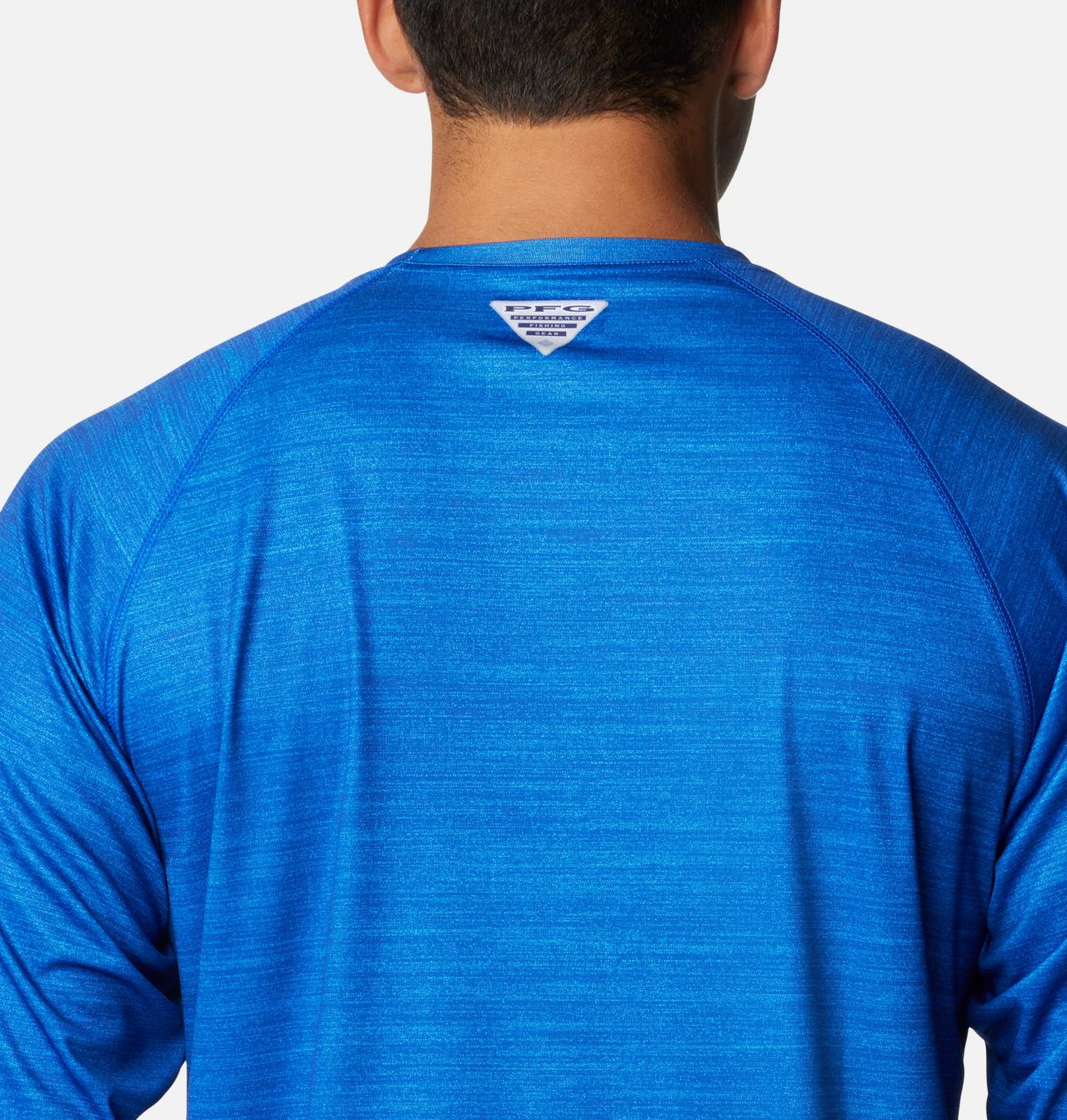 Men's Collegiate PFG Terminal Tackle™ Heather Long Sleeve Shirt - Kentucky 5