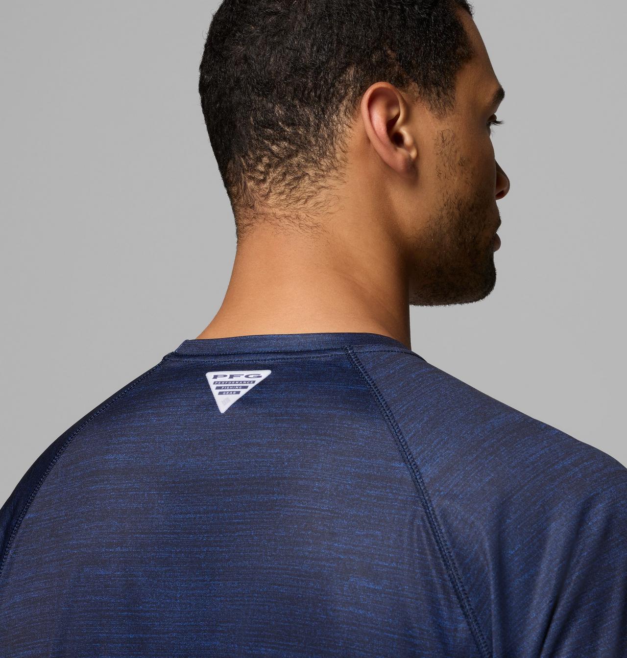 Men's Collegiate PFG Terminal Tackle™ Heather Long Sleeve Shirt - West Virginia 5