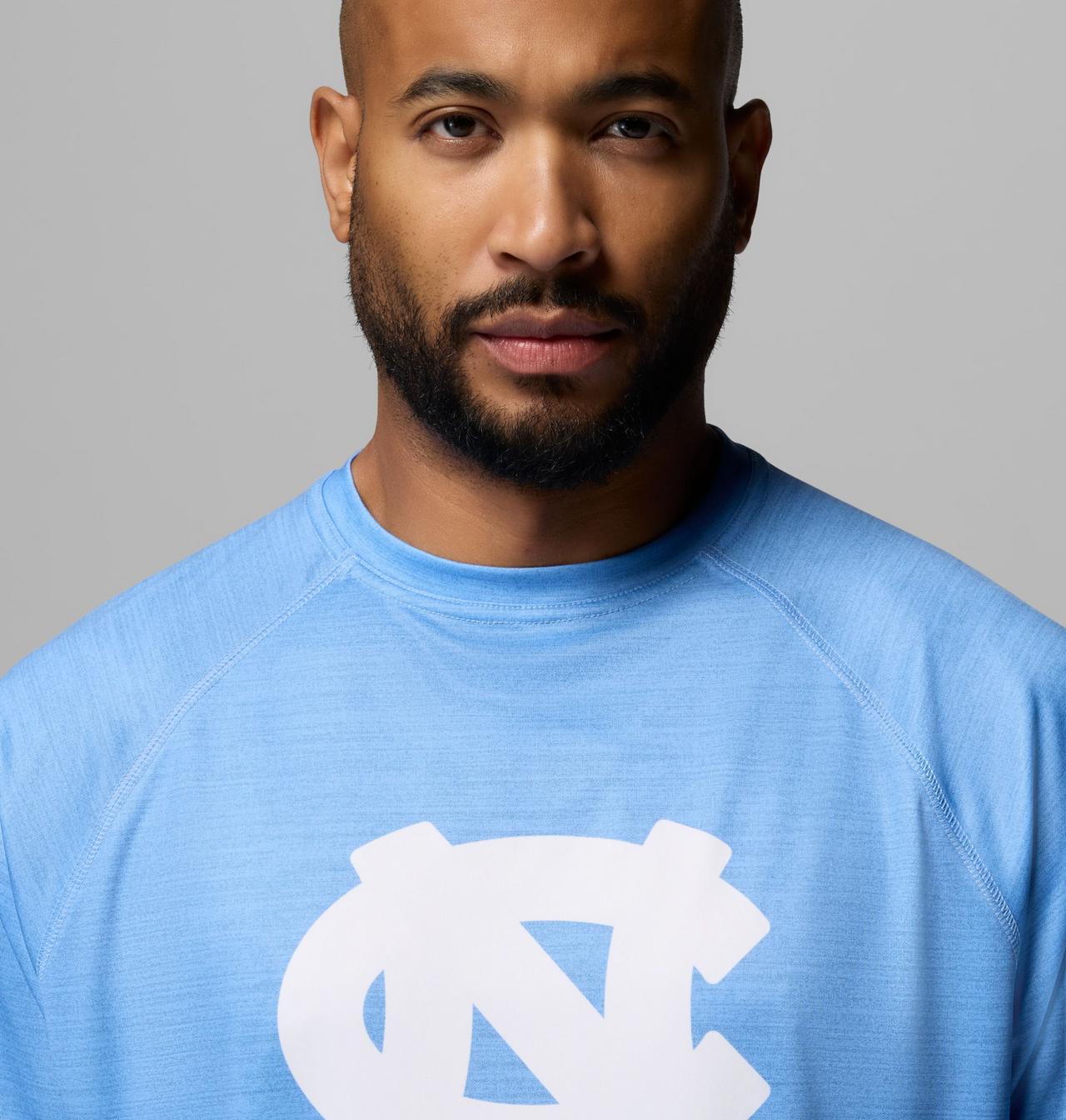 Men's Collegiate PFG Terminal Tackle™ Heather Long Sleeve Shirt - North Carolina 5