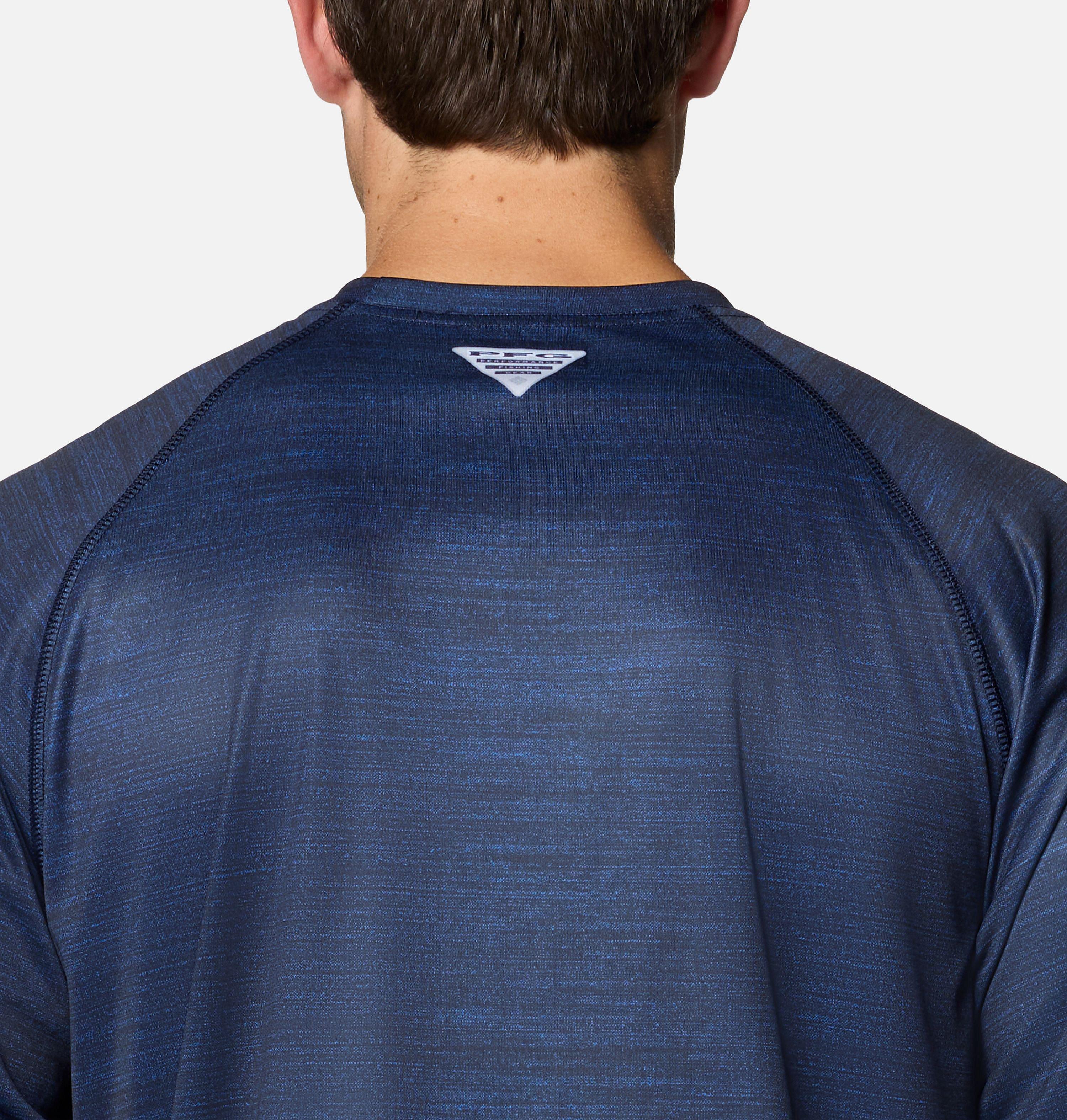 Men's Collegiate PFG Terminal Tackle™ Heather Long Sleeve Shirt | 467 | M 5