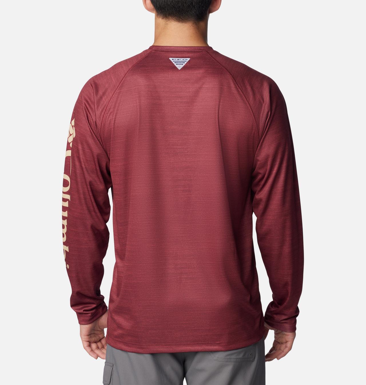Men's Collegiate PFG Terminal Tackle Heather Long Sleeve Shirt - Florida State 2