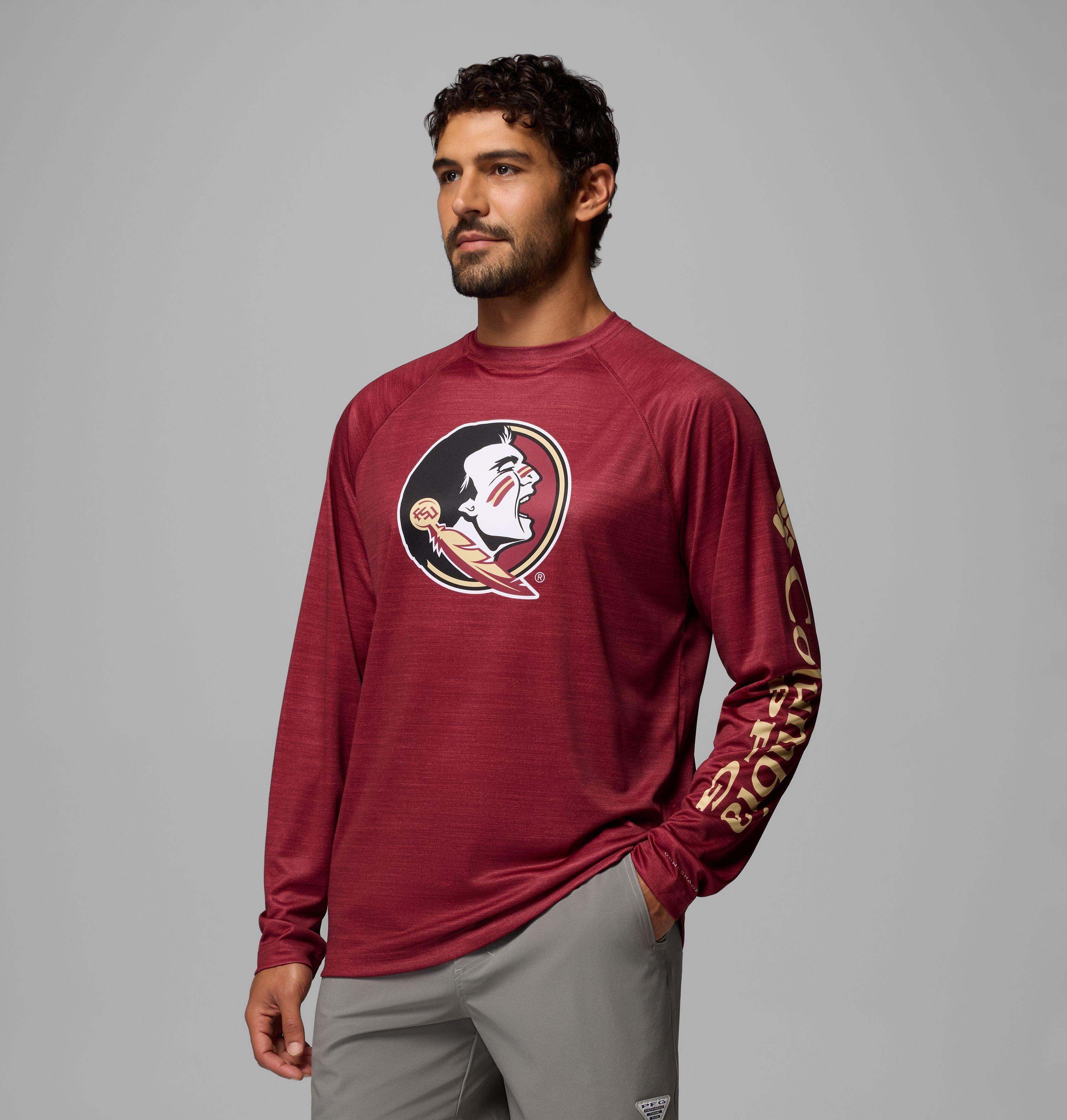Men's Collegiate PFG Terminal Tackle Heather Long Sleeve Shirt - Florida State 4