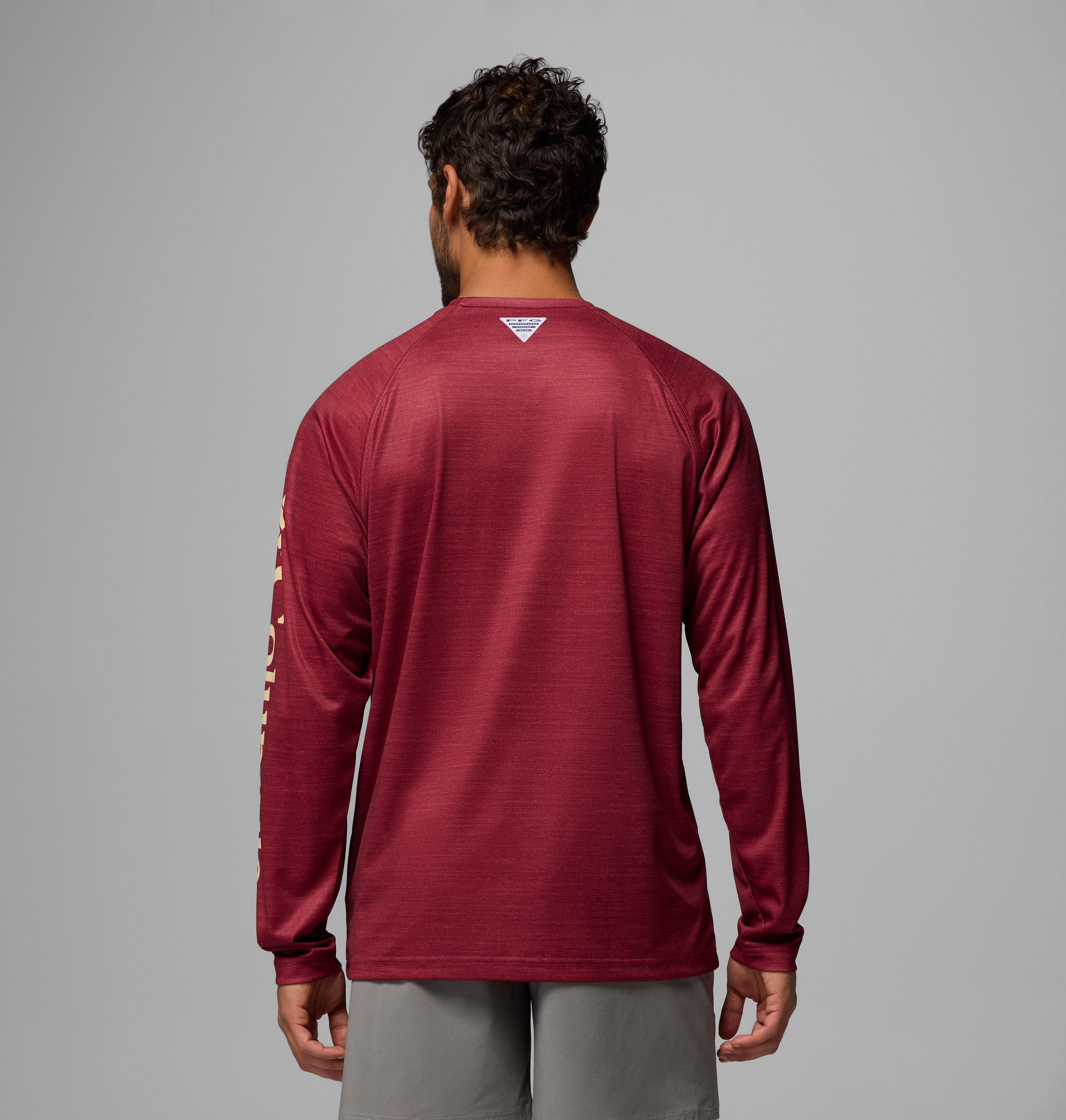 Men's Collegiate PFG Terminal Tackle Heather Long Sleeve Shirt - Florida State 3