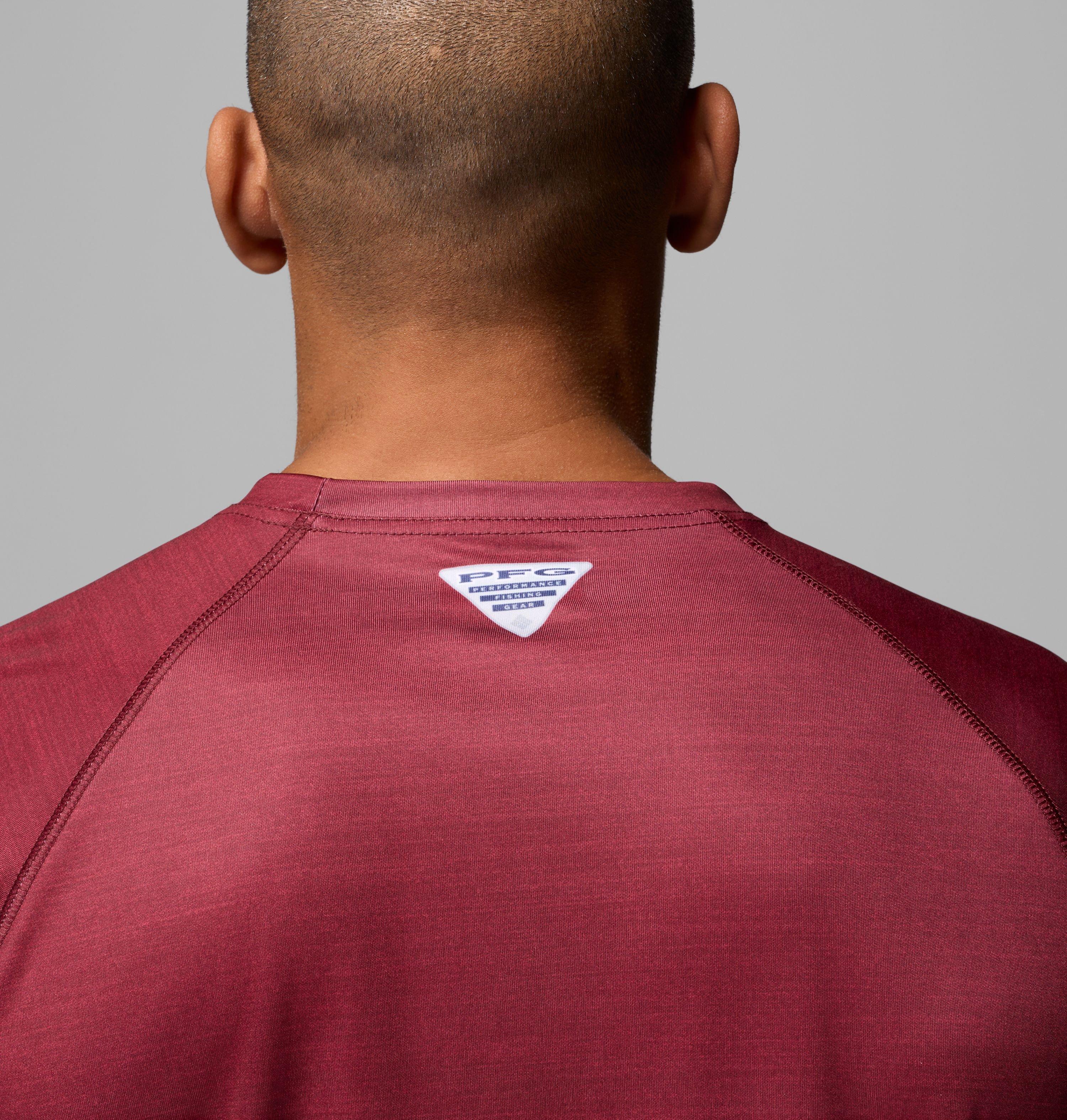 Men's Collegiate PFG Terminal Tackle Heather Long Sleeve Shirt - Virginia Tech 6