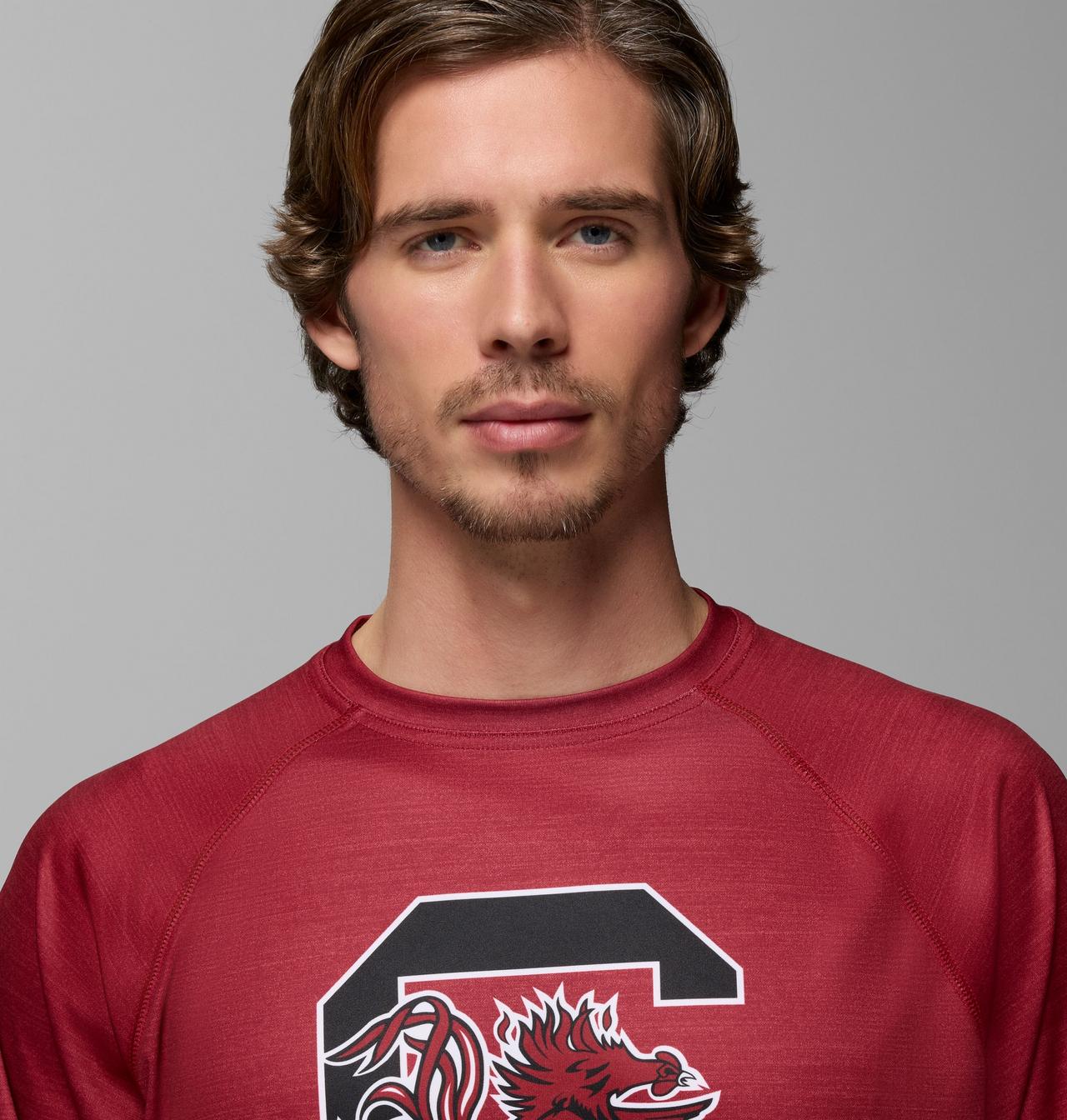 Men's Collegiate PFG Terminal Tackle™ Heather Long Sleeve Shirt - South Carolina 5