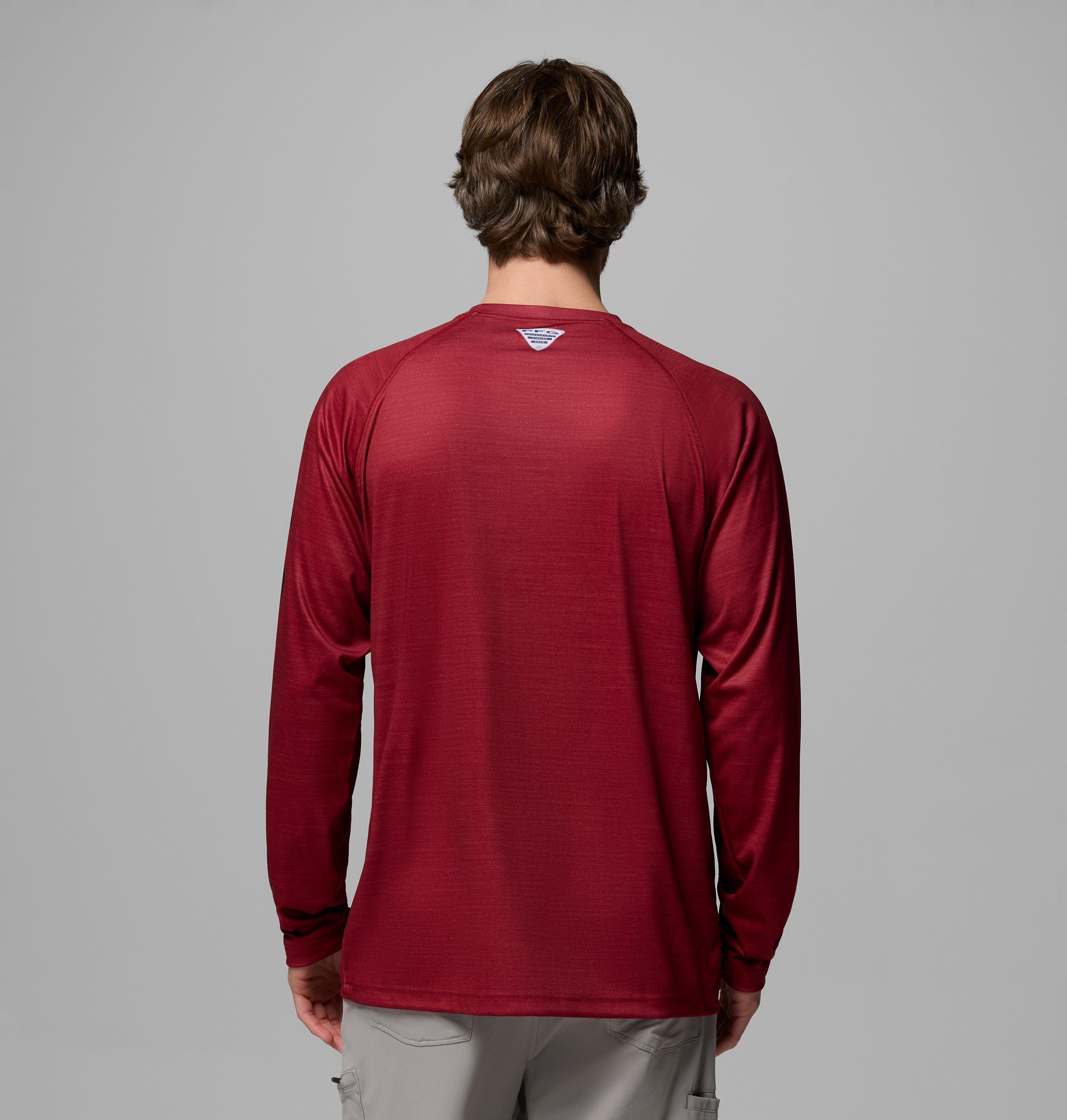 Men's Collegiate PFG Terminal Tackle Heather Long Sleeve Shirt - South Carolina 3