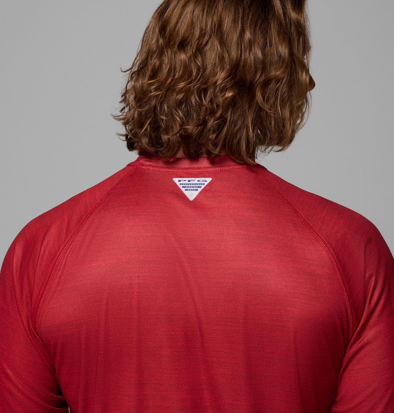 Men's Collegiate PFG Terminal Tackle™ Heather Long Sleeve Shirt - Alabama 5