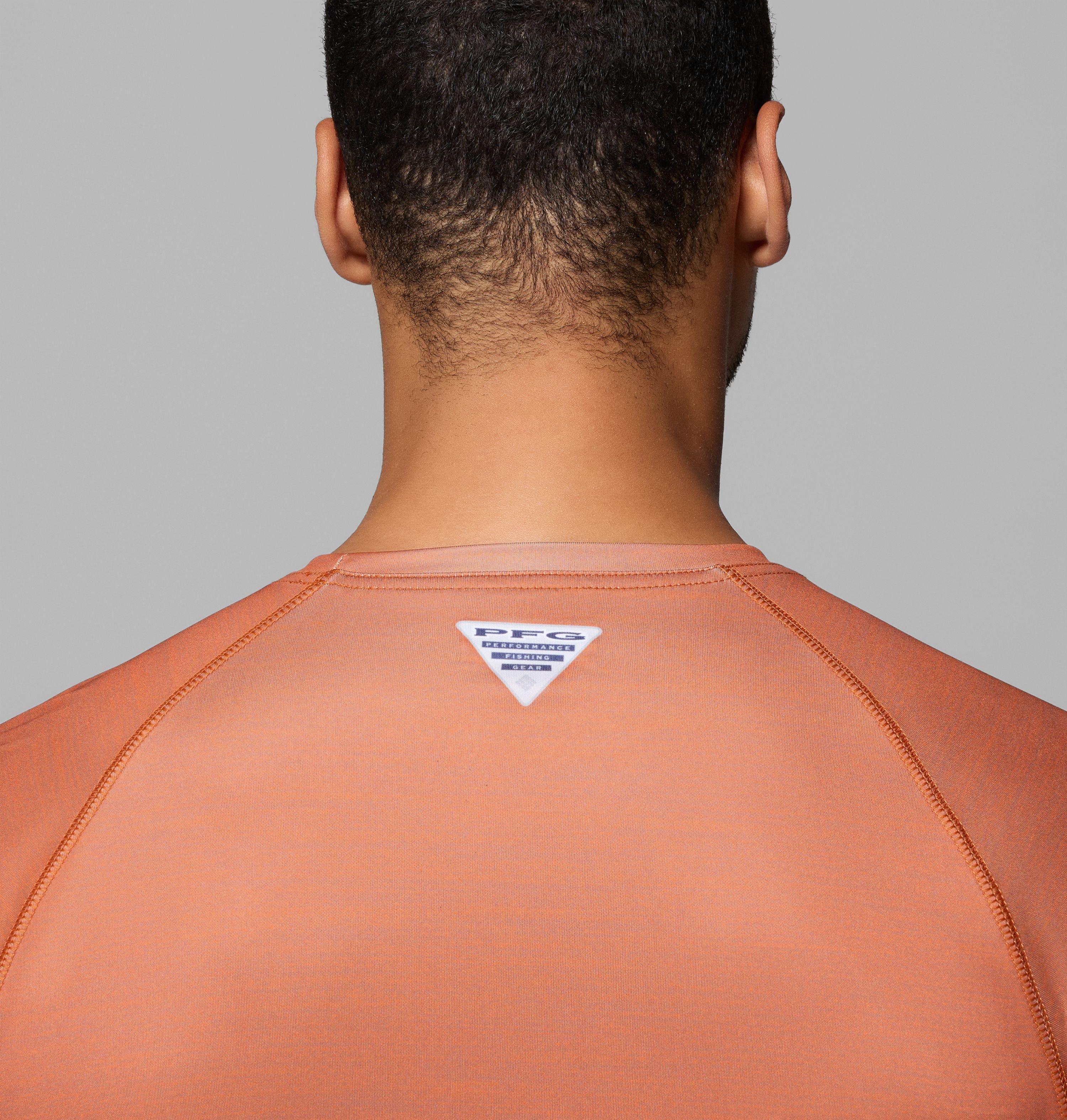 Men's Collegiate PFG Terminal Tackle Heather Long Sleeve Shirt - Texas 6