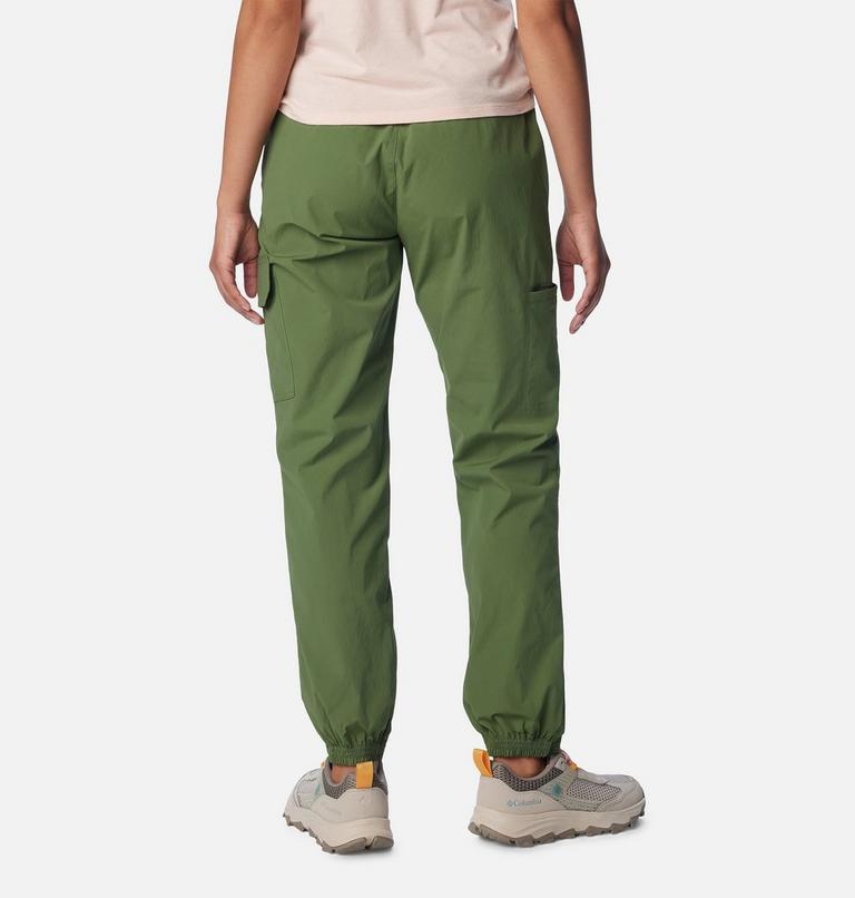 Women's Boundless Trek Pleated Casual Trousers, Color: Canteen, image 2