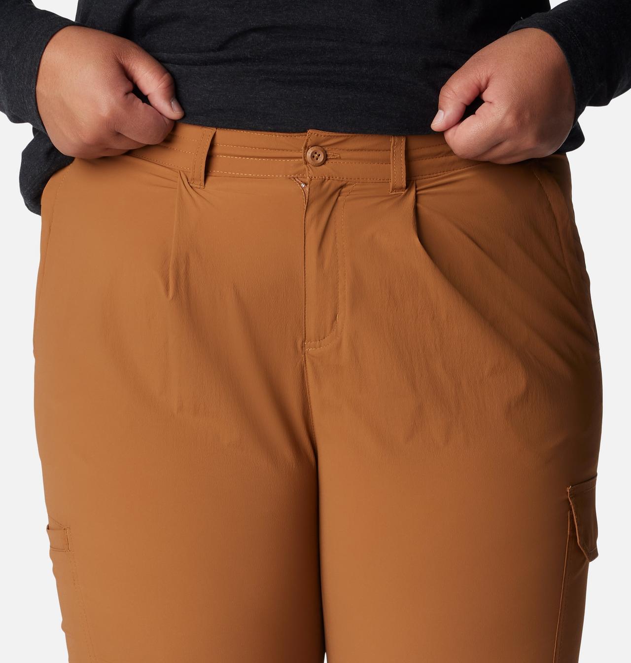 Women's Boundless Trek™ Pleated Pants - Plus Size 4