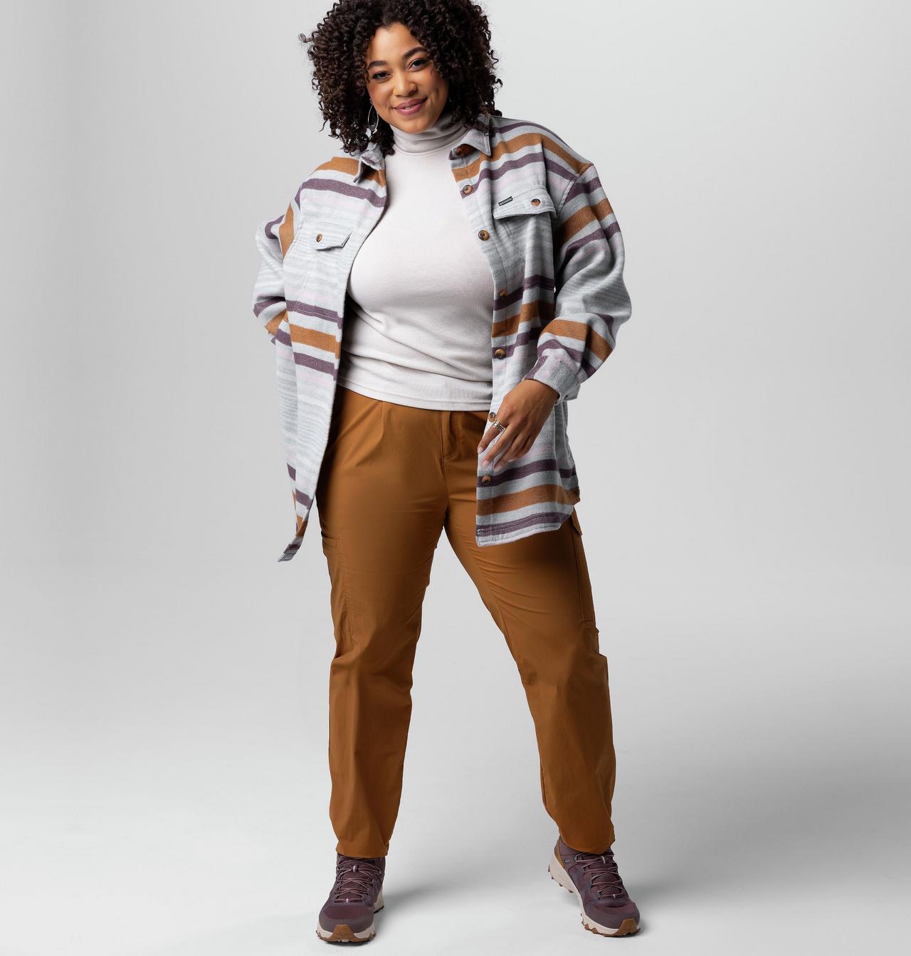 Women's Boundless Trek™ Pleated Pants - Plus Size 6