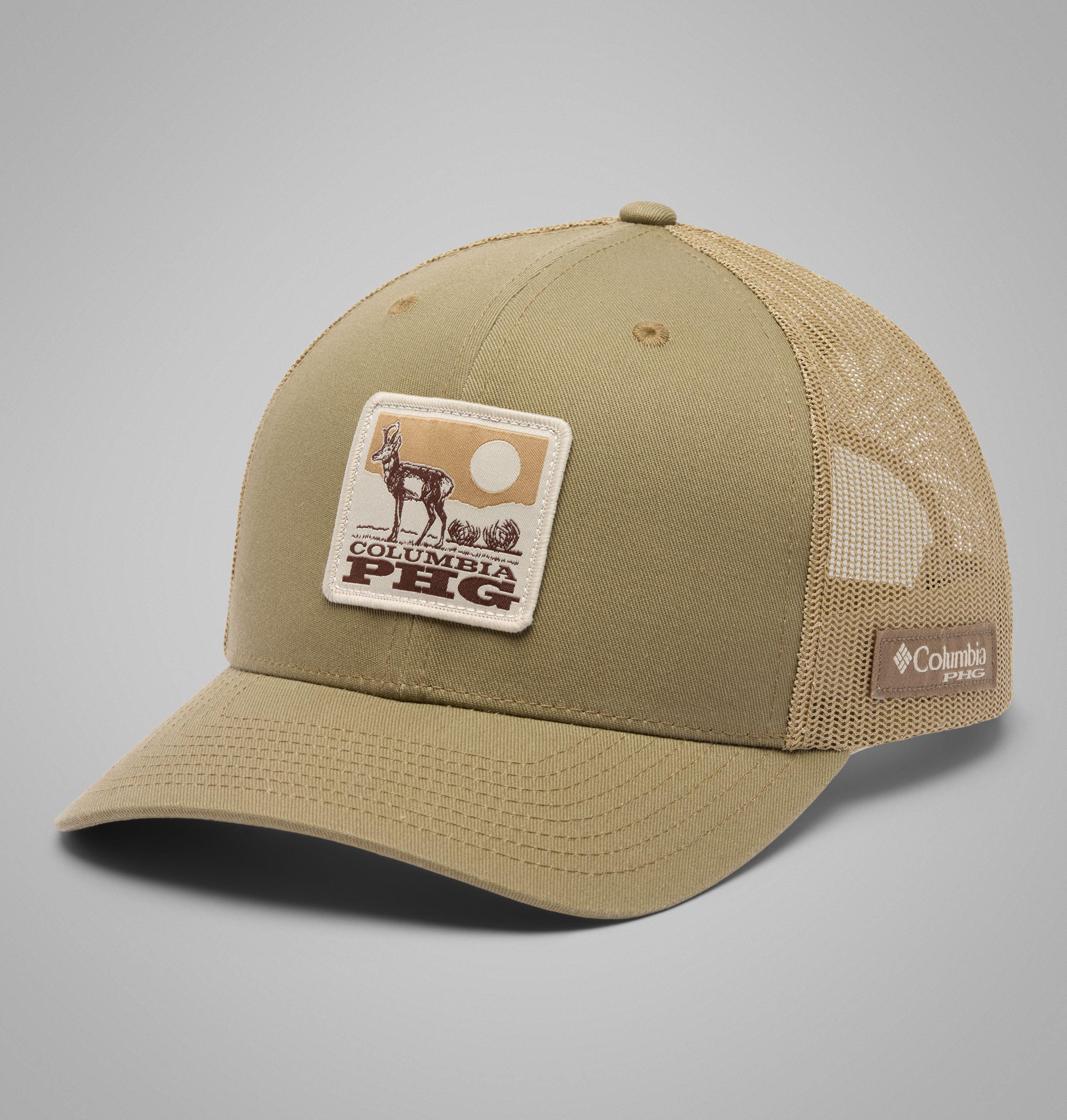 Casquette avec patte réglable crantée, panneaux en maille et empiècement PHG 1