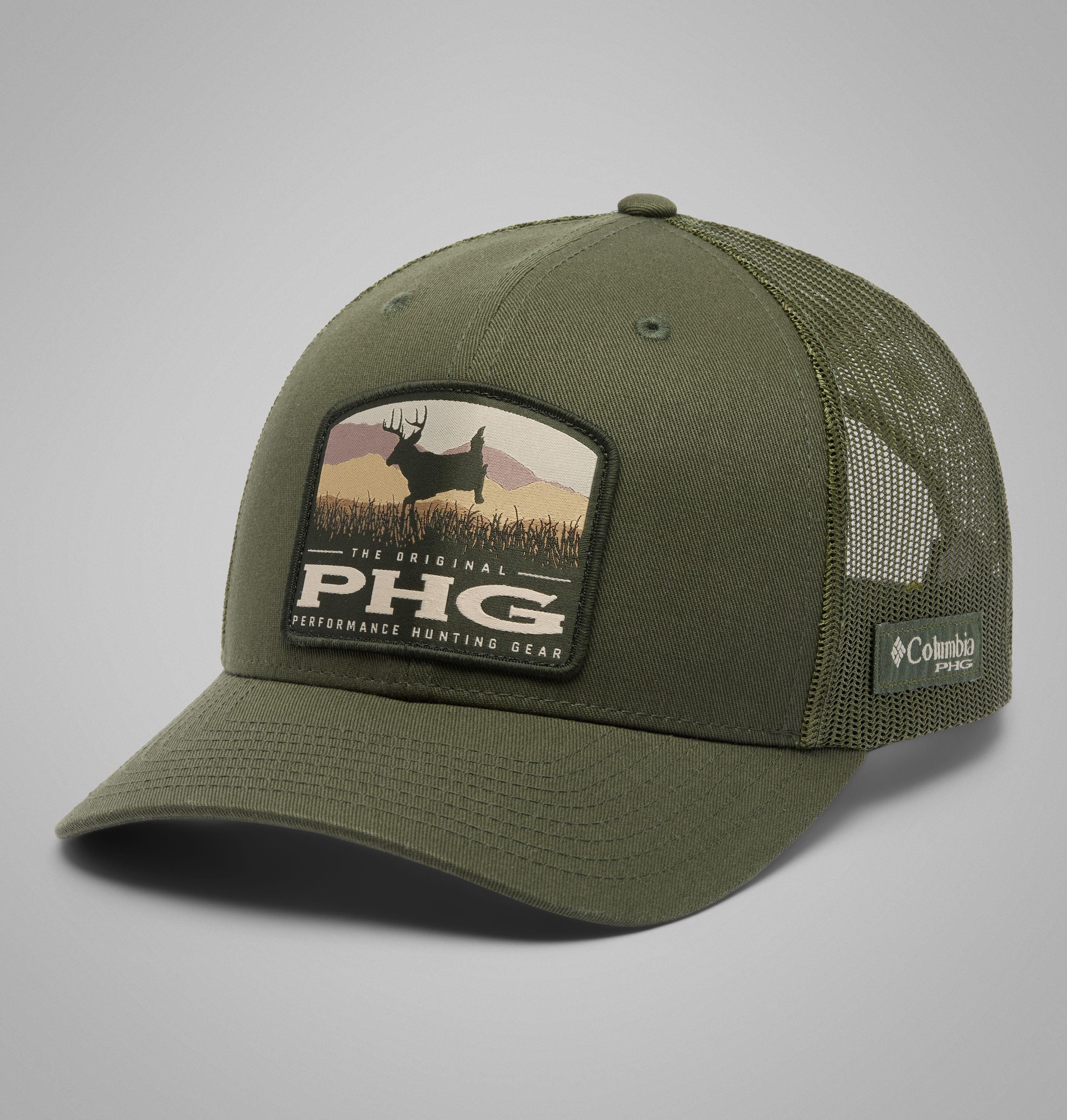 Casquette avec patte réglable crantée, panneaux en maille et empiècement PHG 1