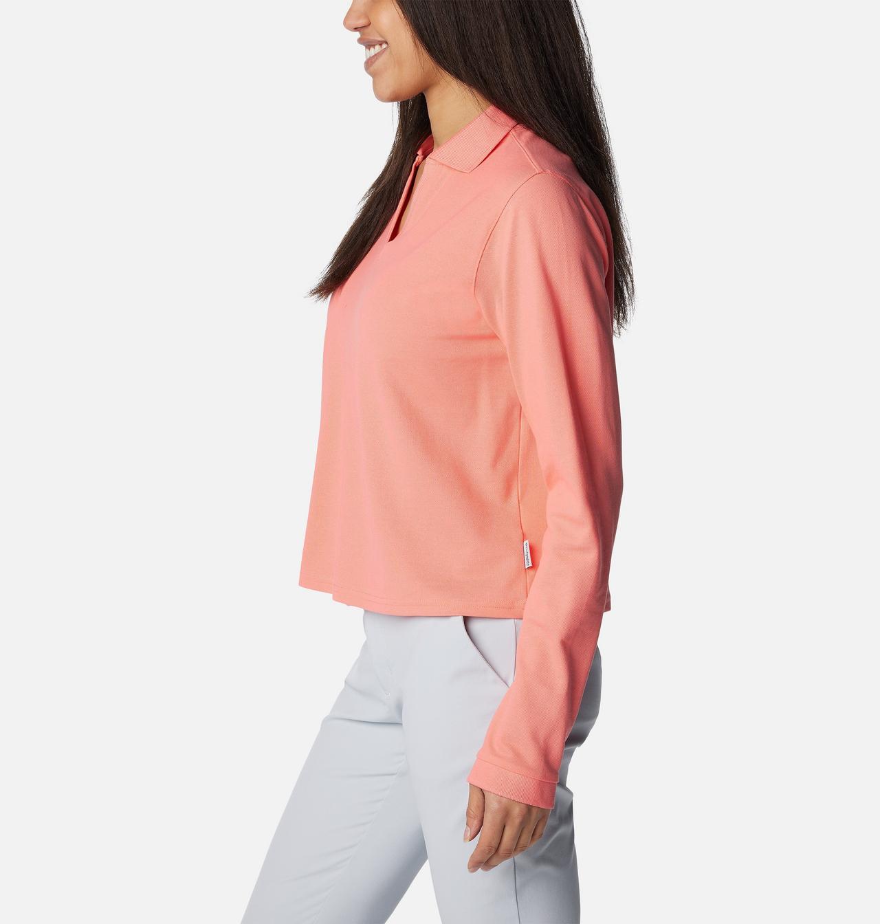 Women's PFG Reel Beauty™ Long Sleeve Polo 3