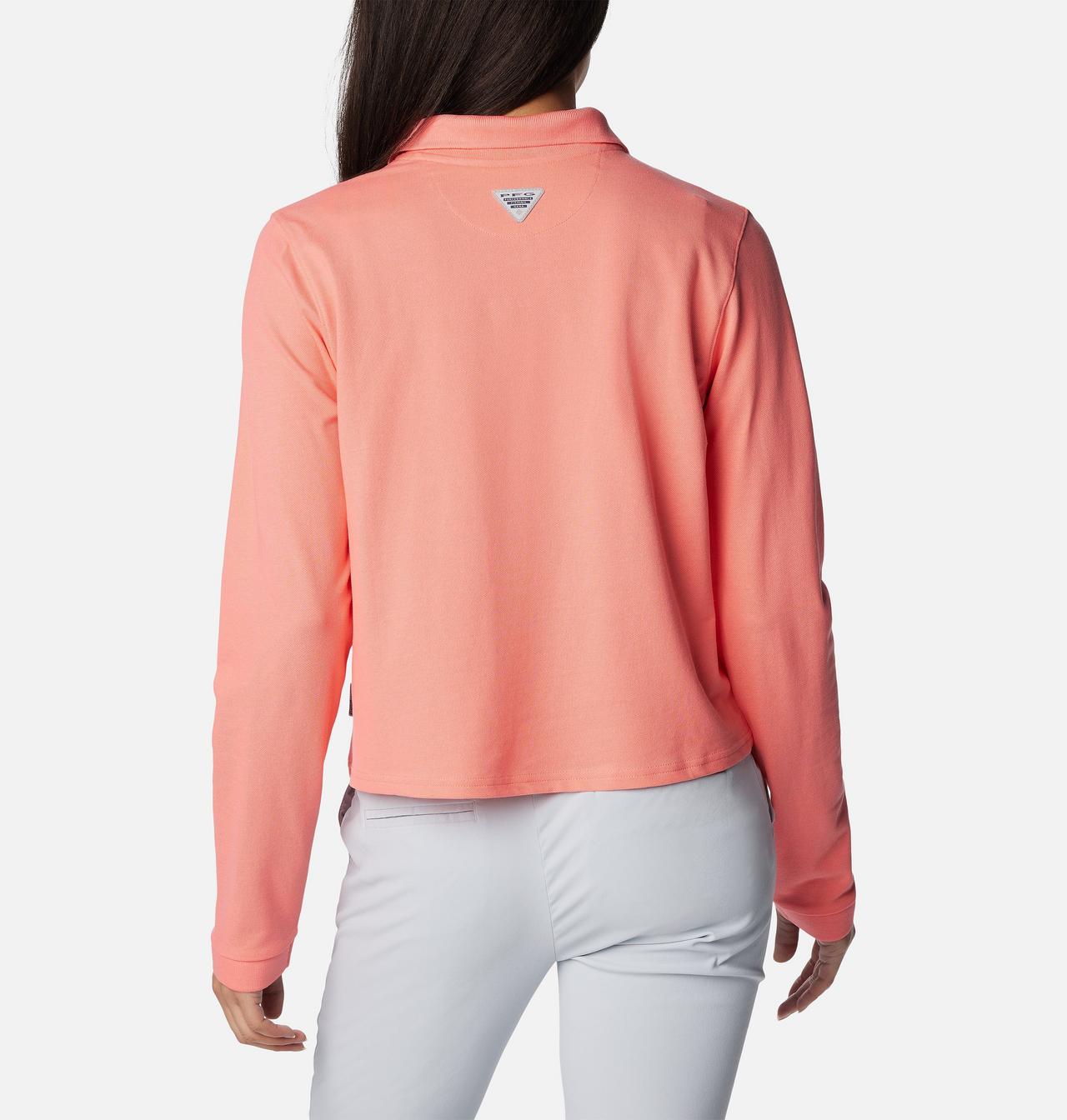 Women's PFG Reel Beauty™ Long Sleeve Polo 2